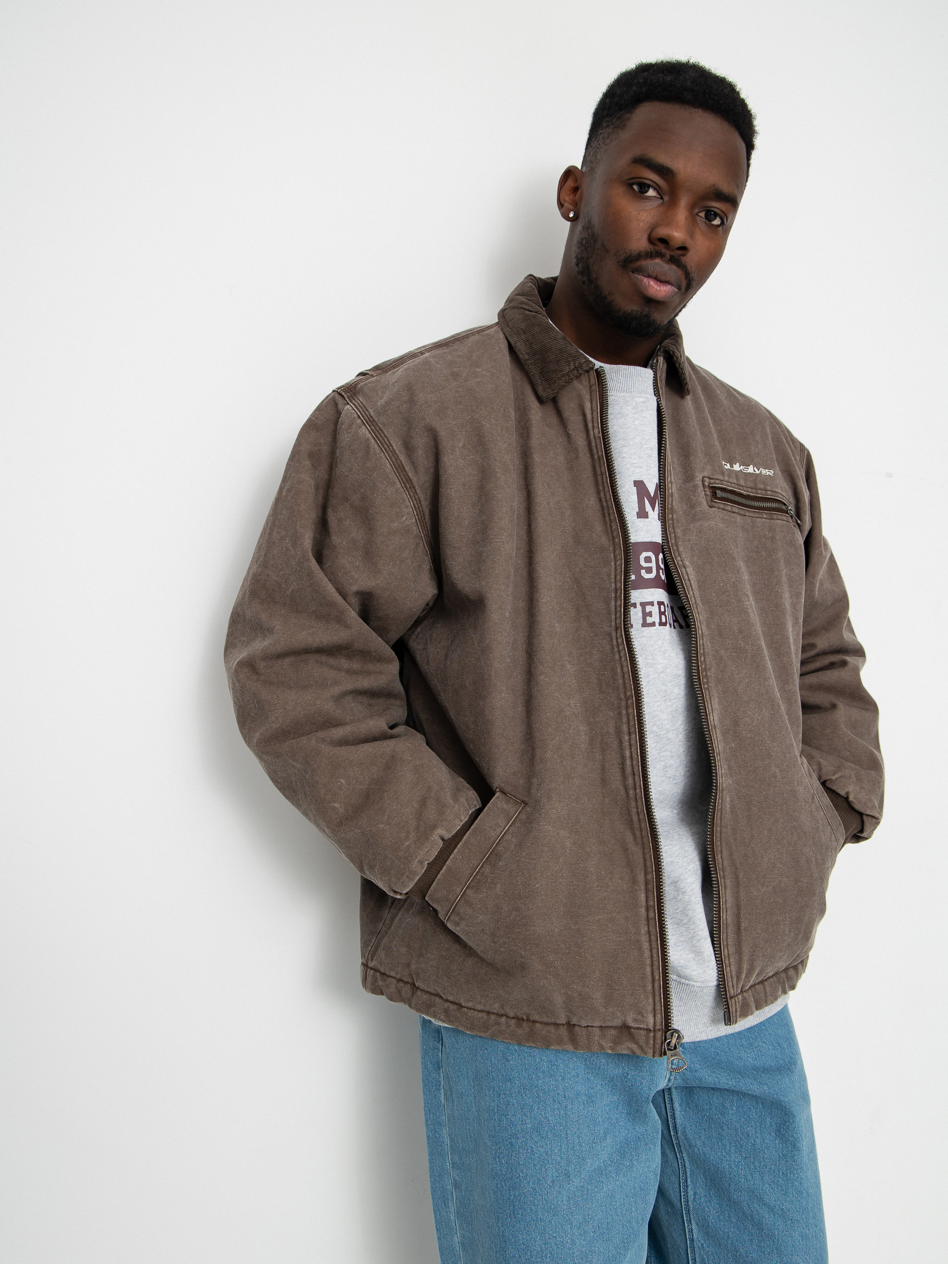 Quiksilver Jacke Shaper Pad (chocolate brown)