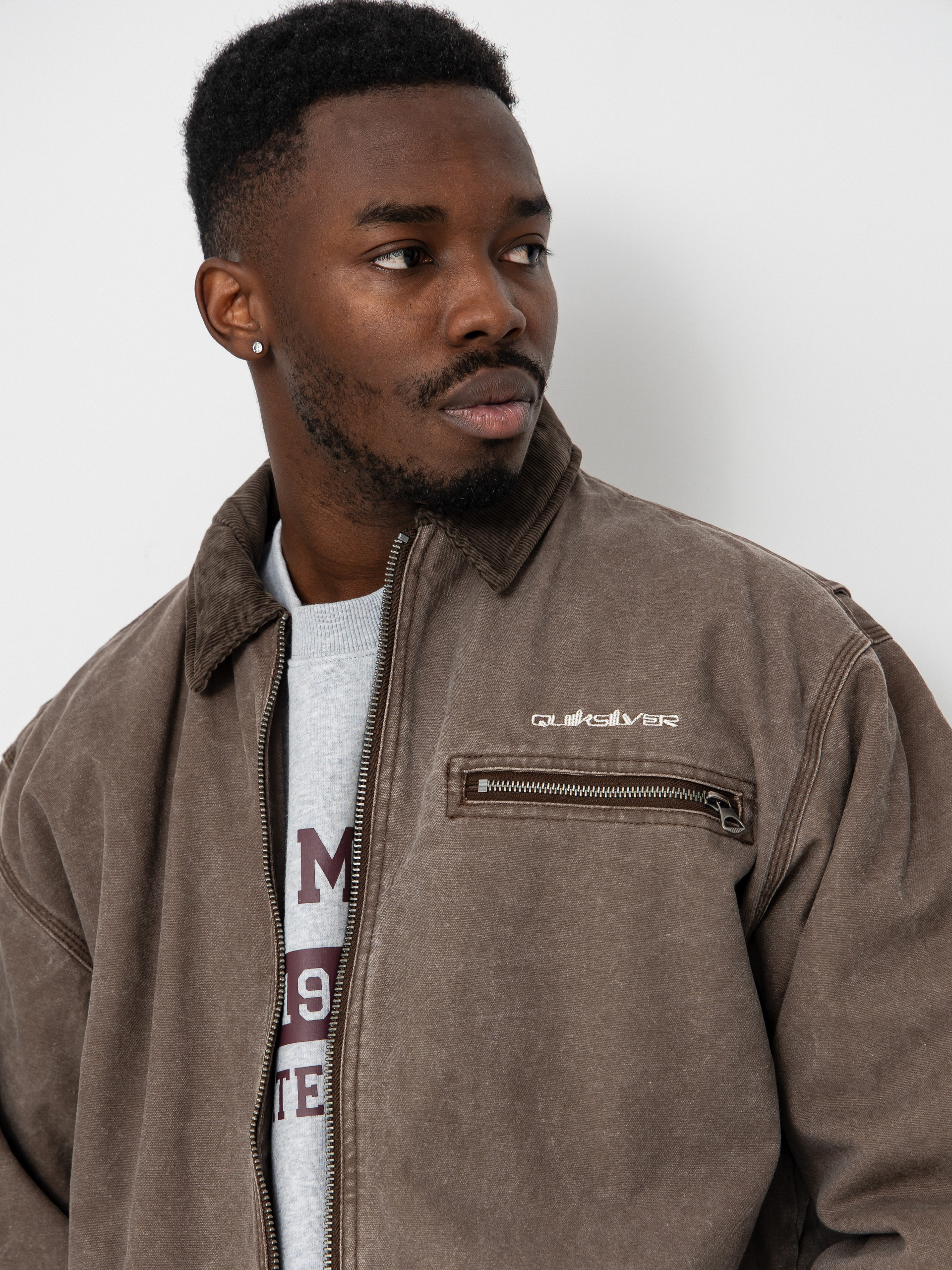 Quiksilver Jacke Shaper Pad (chocolate brown)