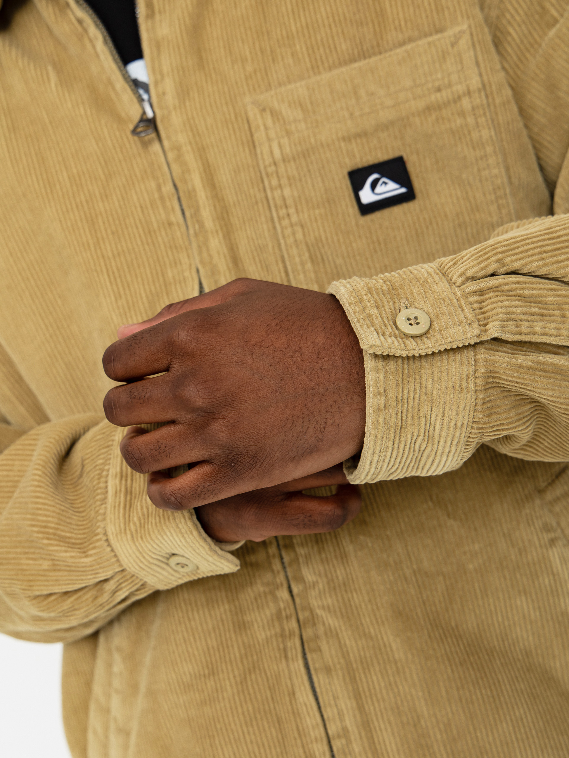 Quiksilver Jacke Dna Sherpa Harrington (sponge/grape leaf)