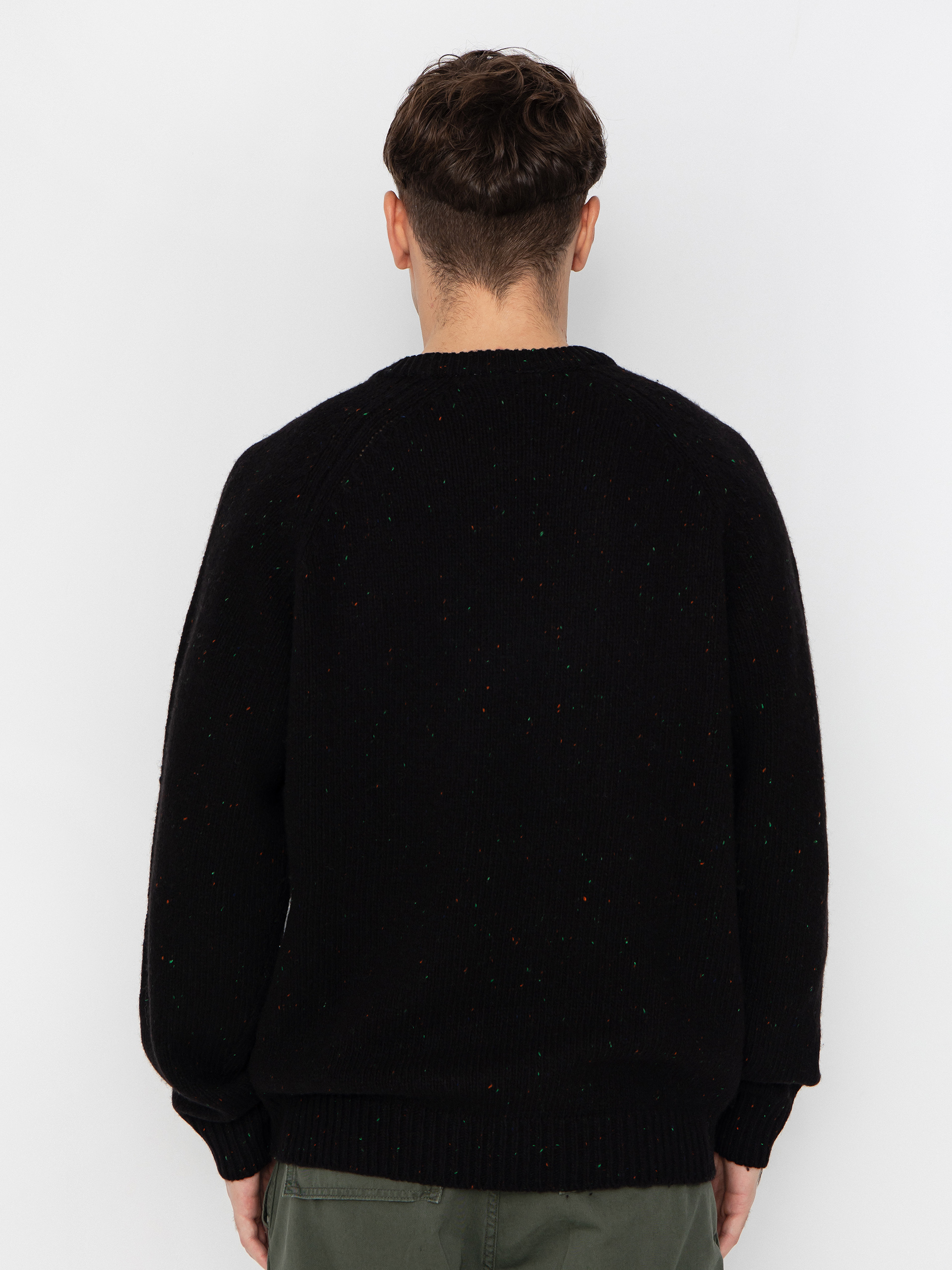 Carhartt WIP Sweater Anglistic (speckled black)