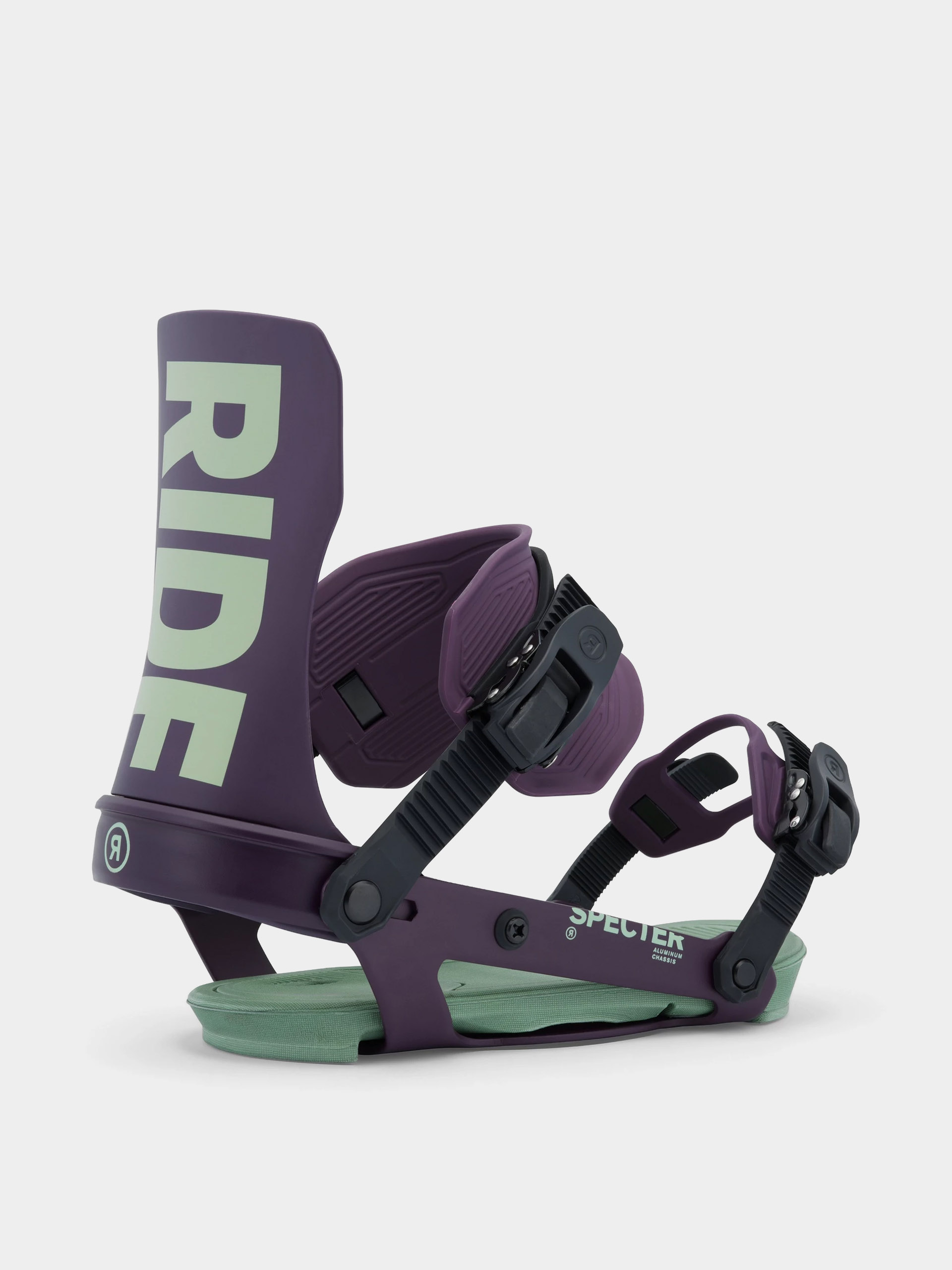 Union Snowboard bindings Ultra - violet (ice grey)