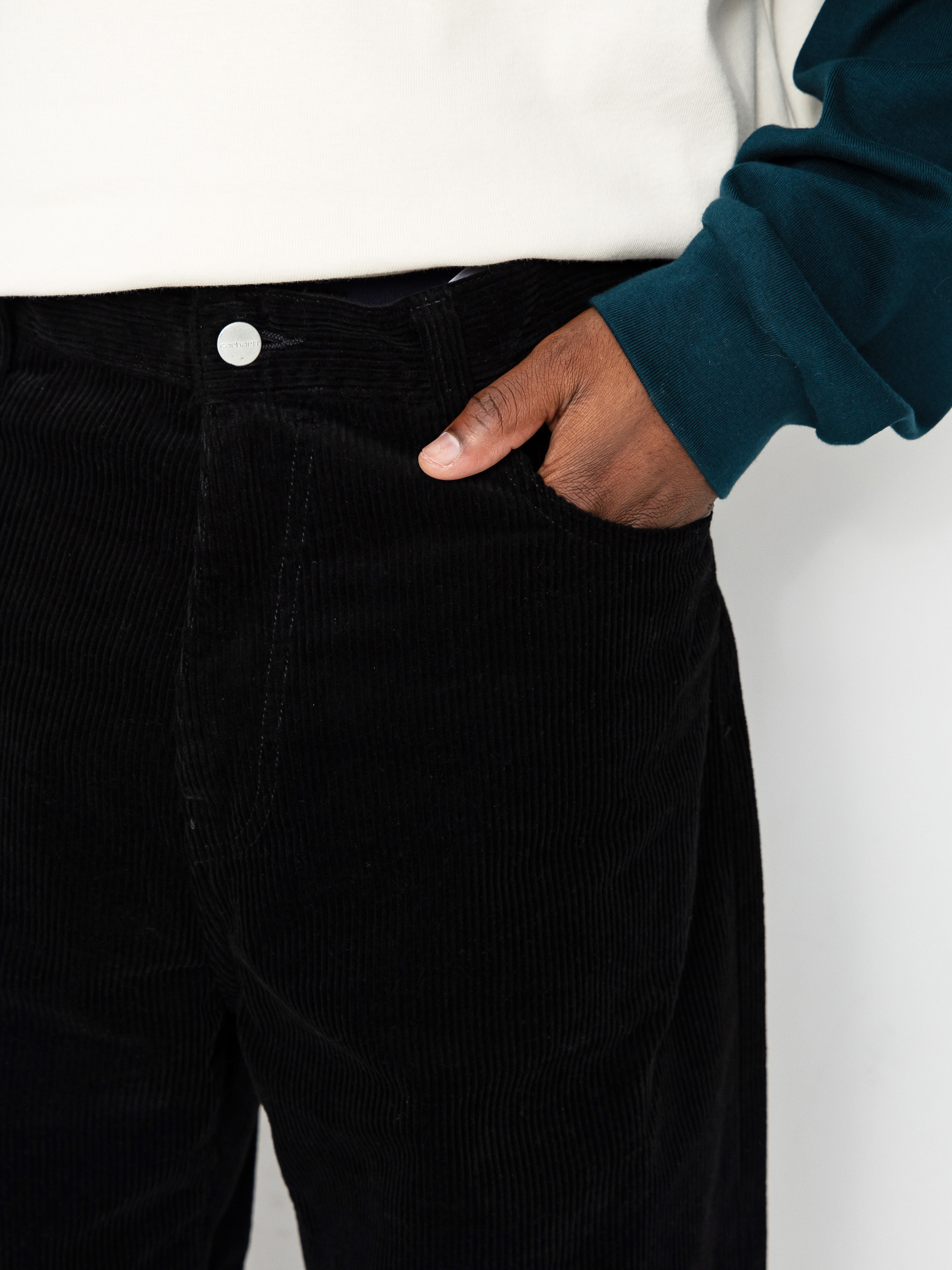 Carhartt WIP Pants Landon (black/rinsed)