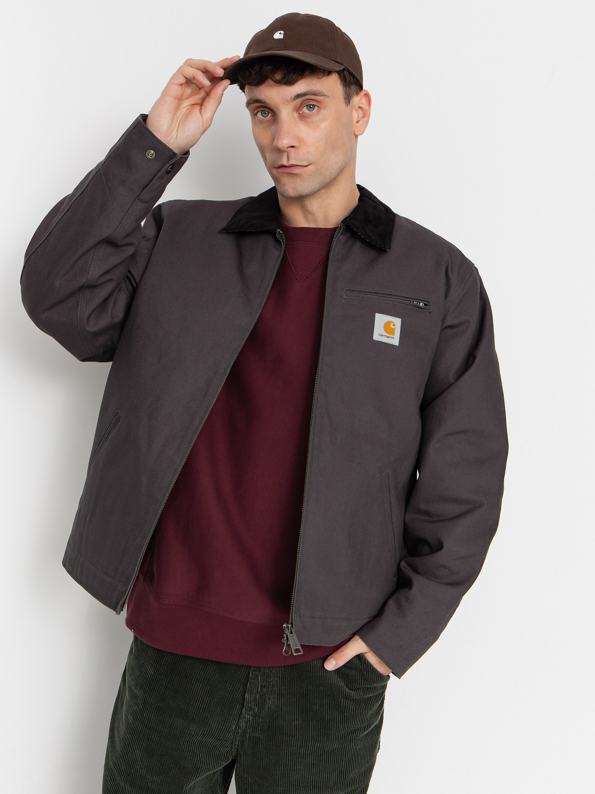 Carhartt WIP Jacke Detroit (graphite/black/rigid)