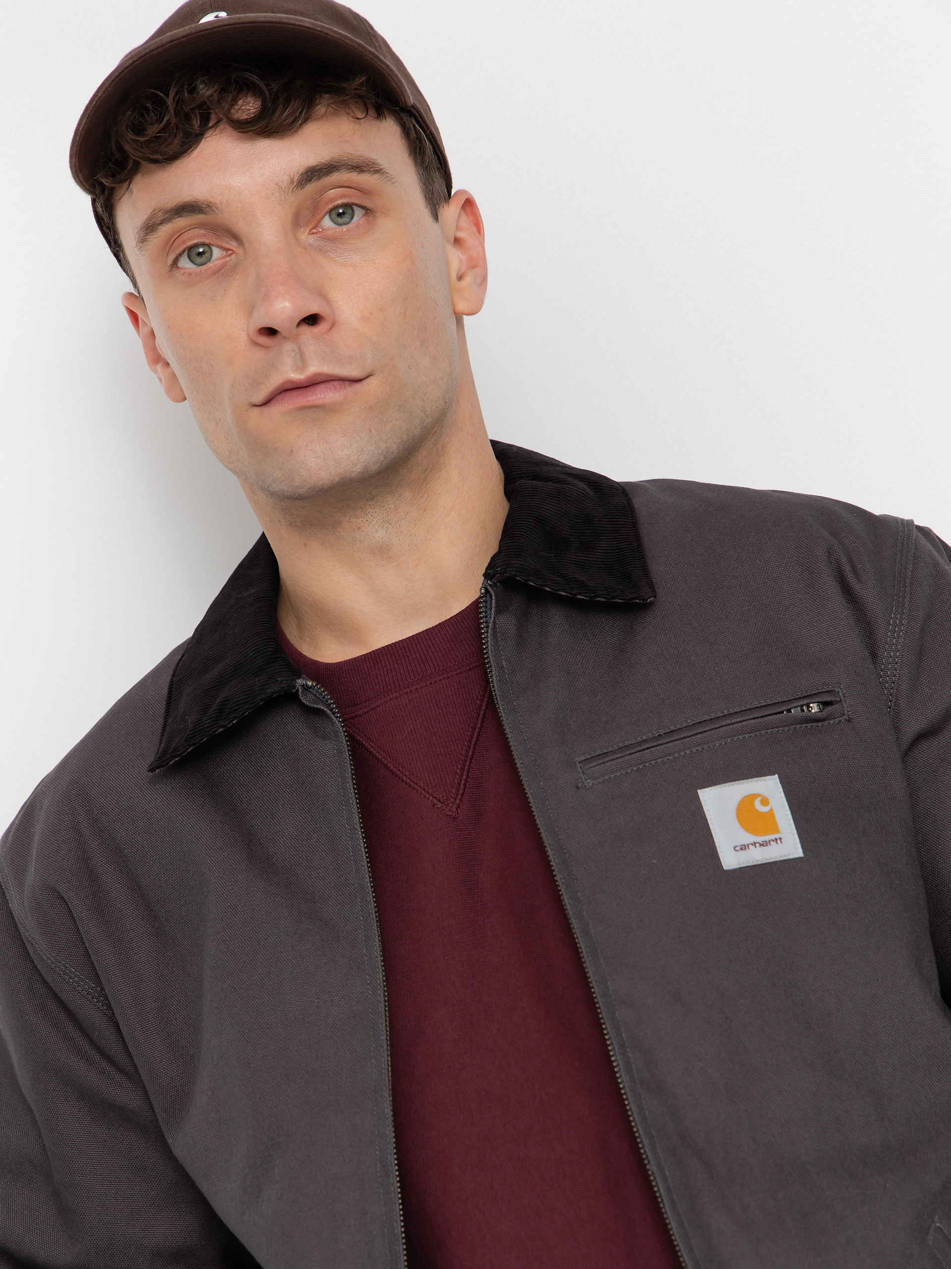 Carhartt WIP Jacke Detroit (graphite/black/rigid)