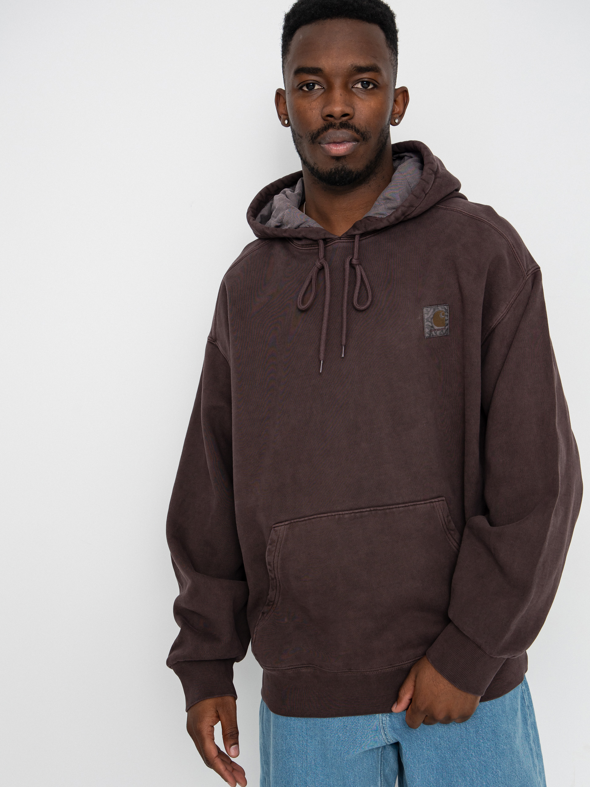 Carhartt WIP Hoodie Vista HD - brown (palisander/garment dyed)