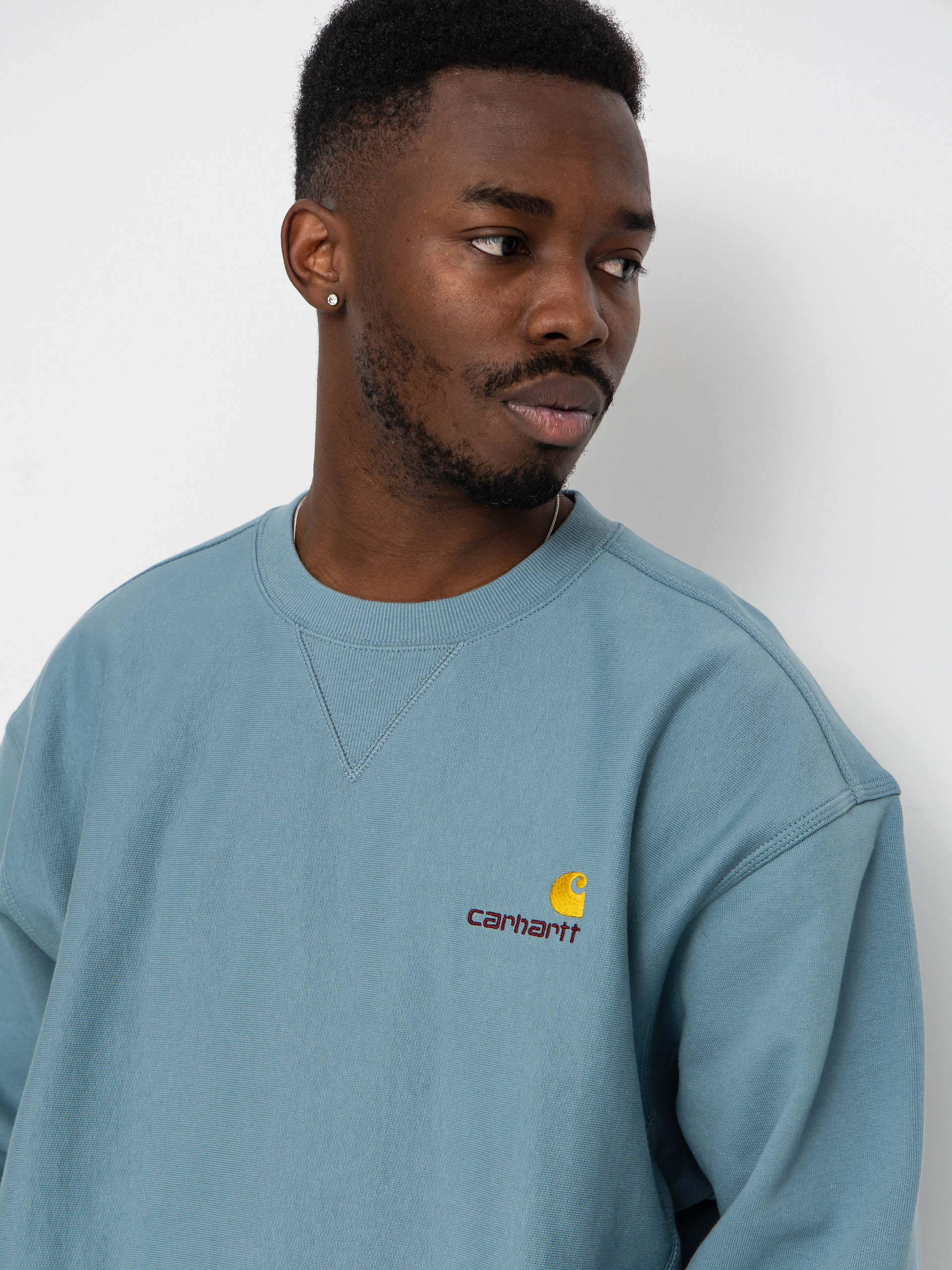 Carhartt WIP Sweatshirt American Script (citadel)