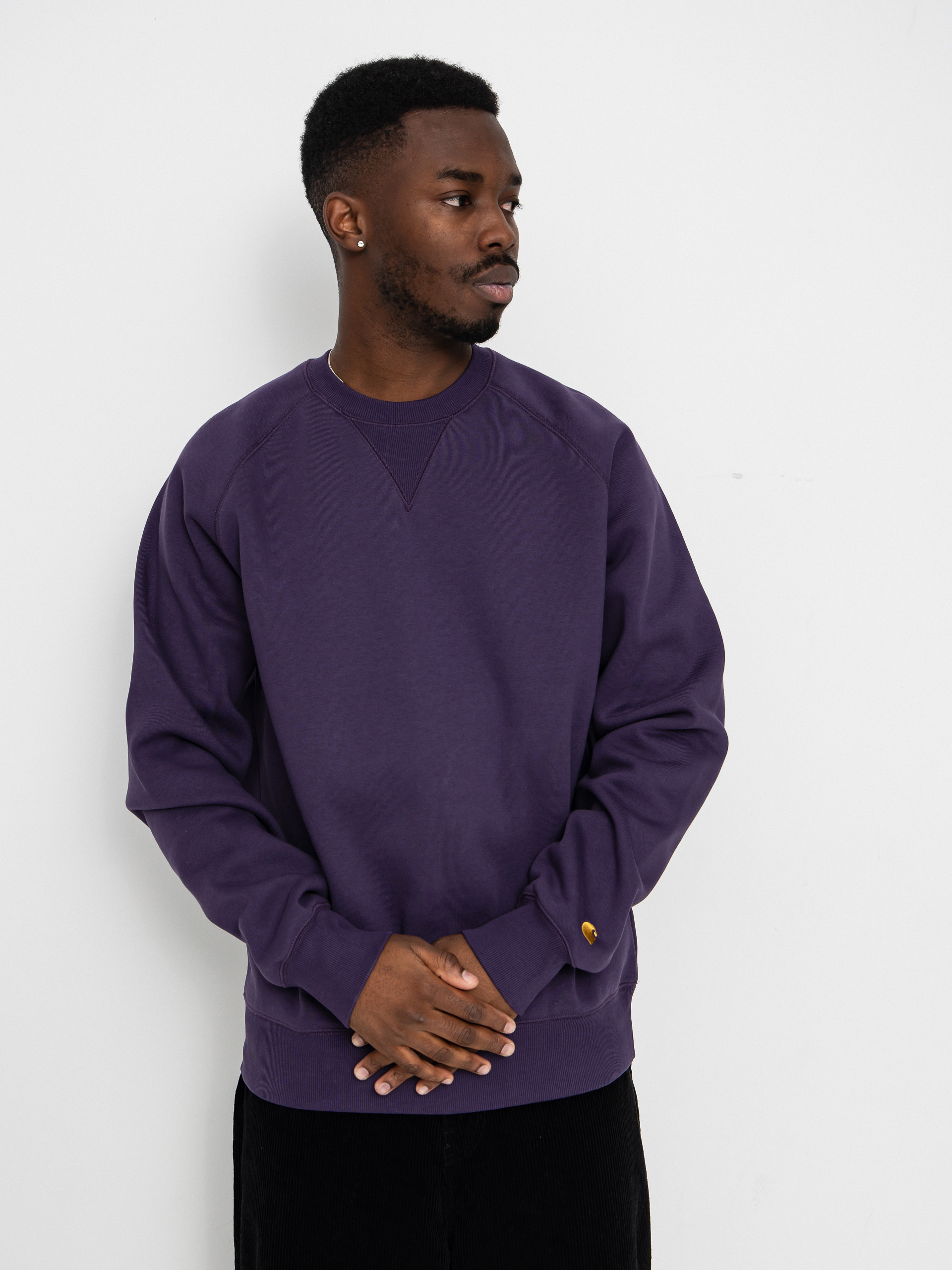 Carhartt WIP Sweatshirt Chase (lakers/gold)