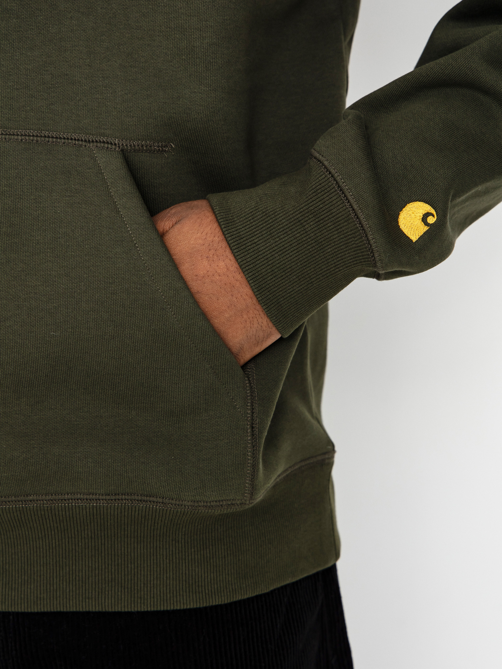 Carhartt WIP Hoodie Chase HD (olive/gold)