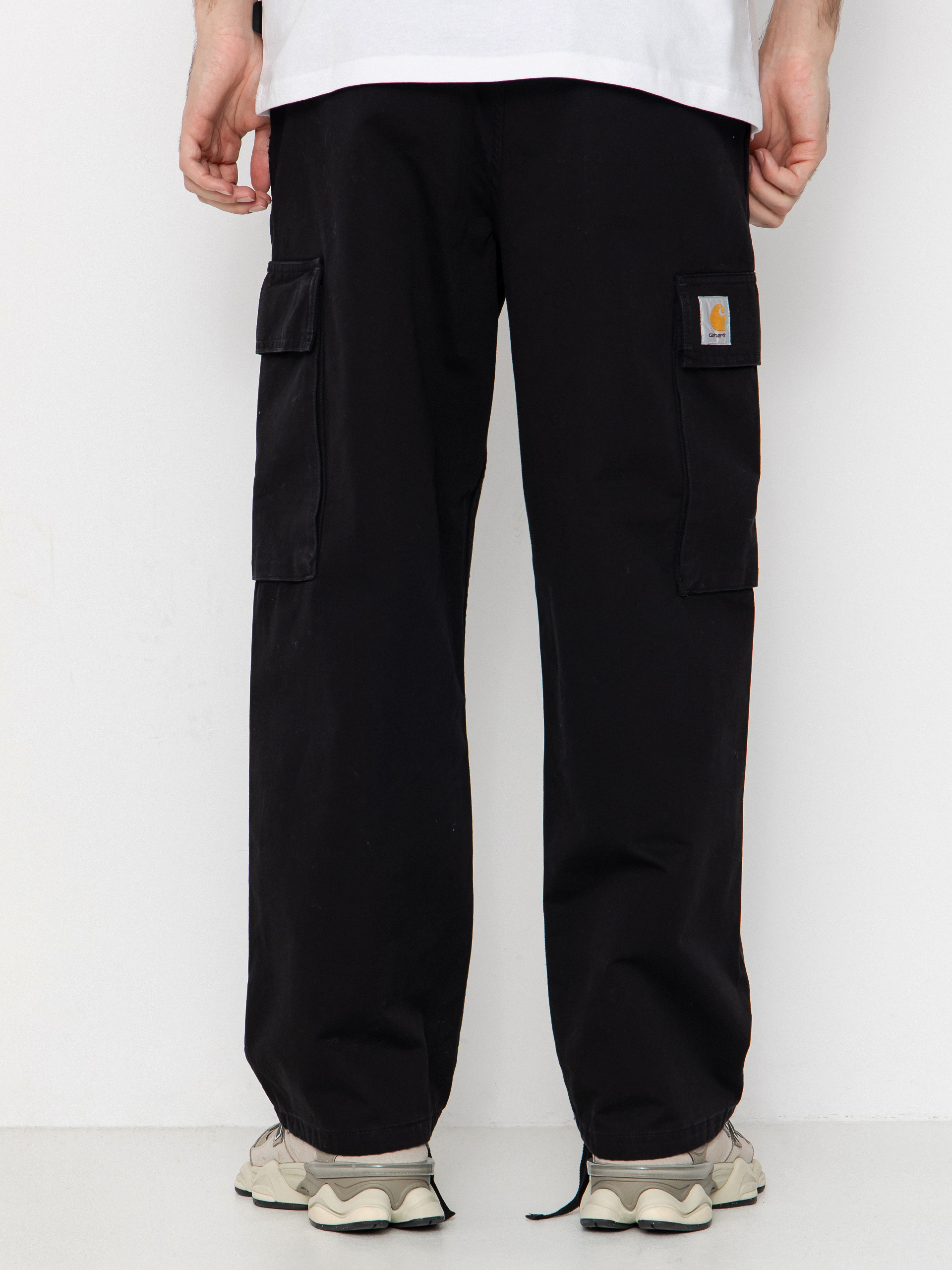 Carhartt WIP Hose Kade Cargo (black/stone washed)