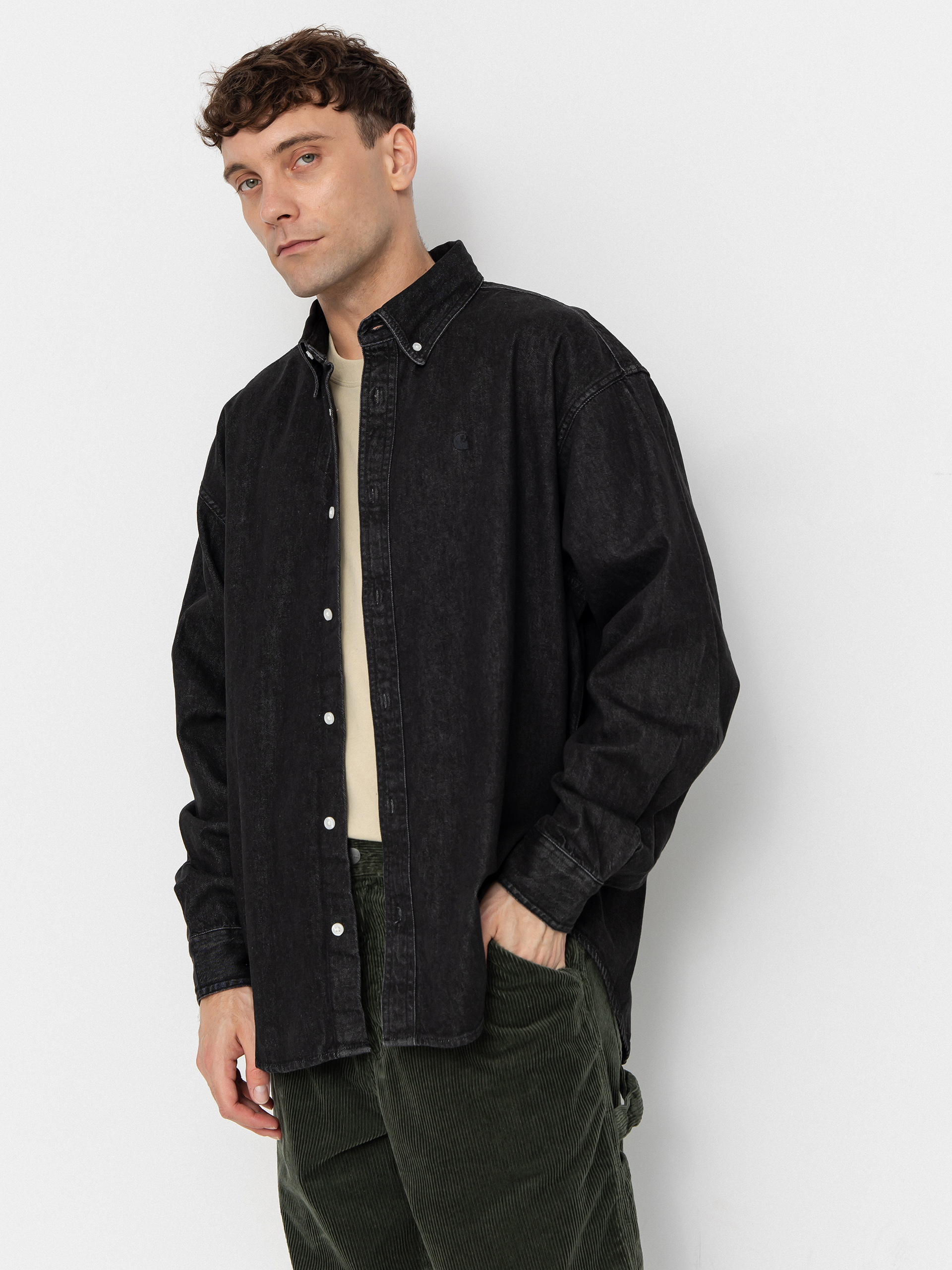 Carhartt WIP Verse Shirt - black (verse print/black)
