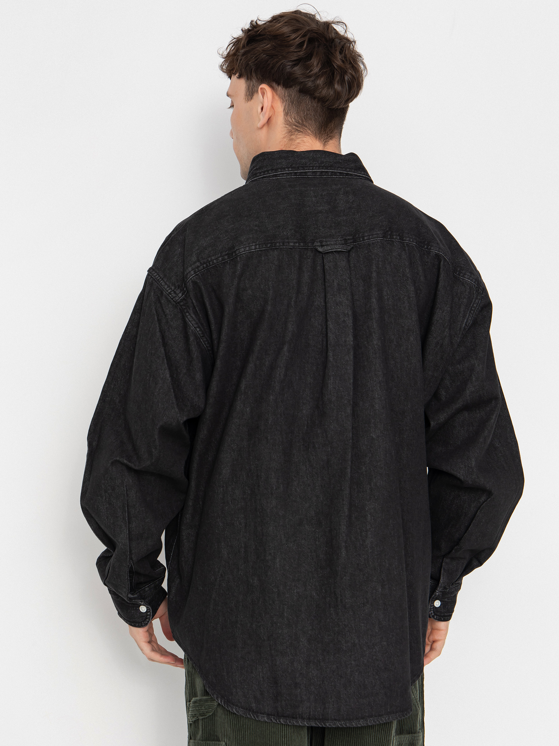 Carhartt WIP Hemd Lucas (black/stone washed)