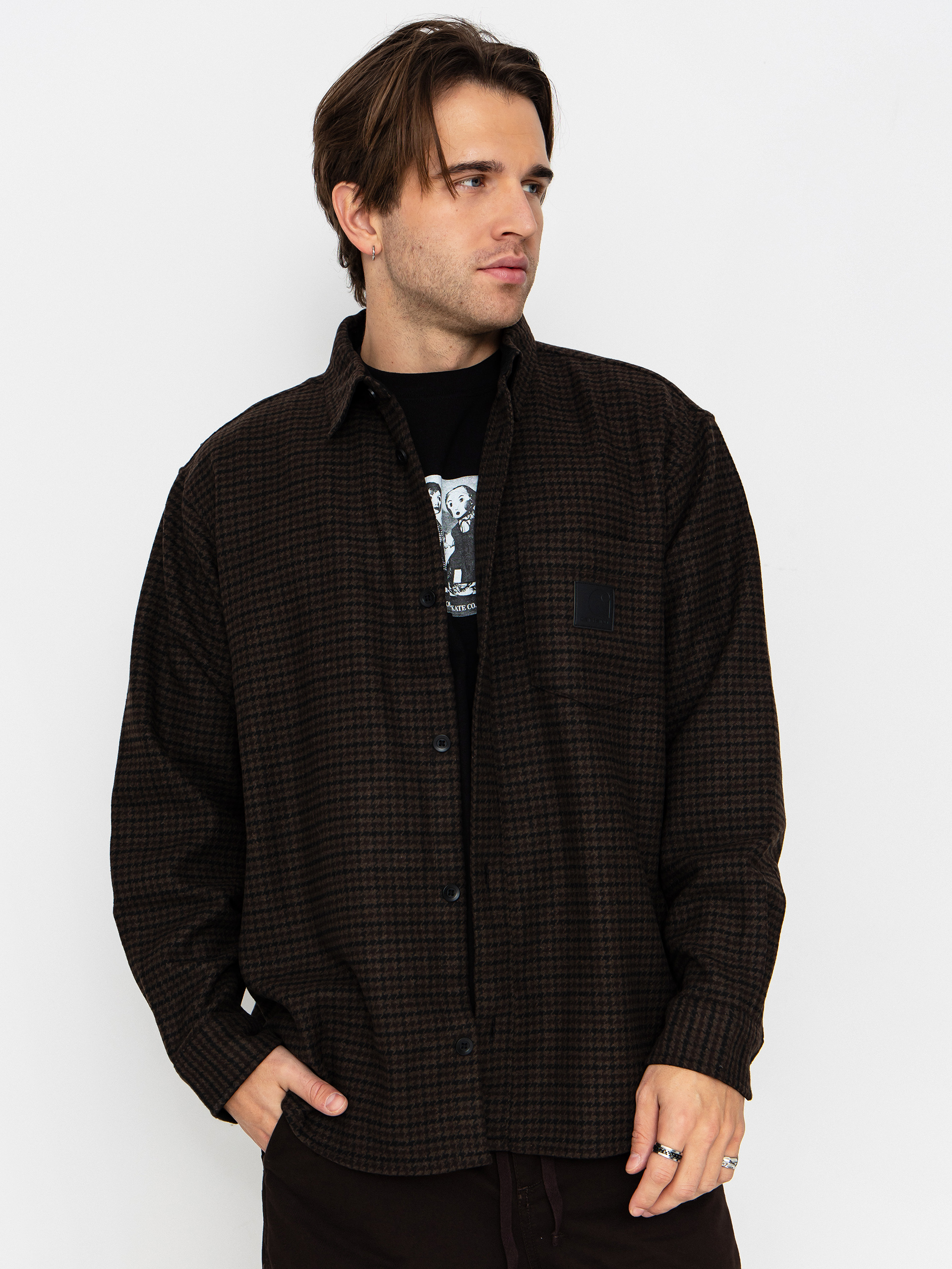 Carhartt WIP Hemd Lowis (lowis houndstooth/vitola heather)