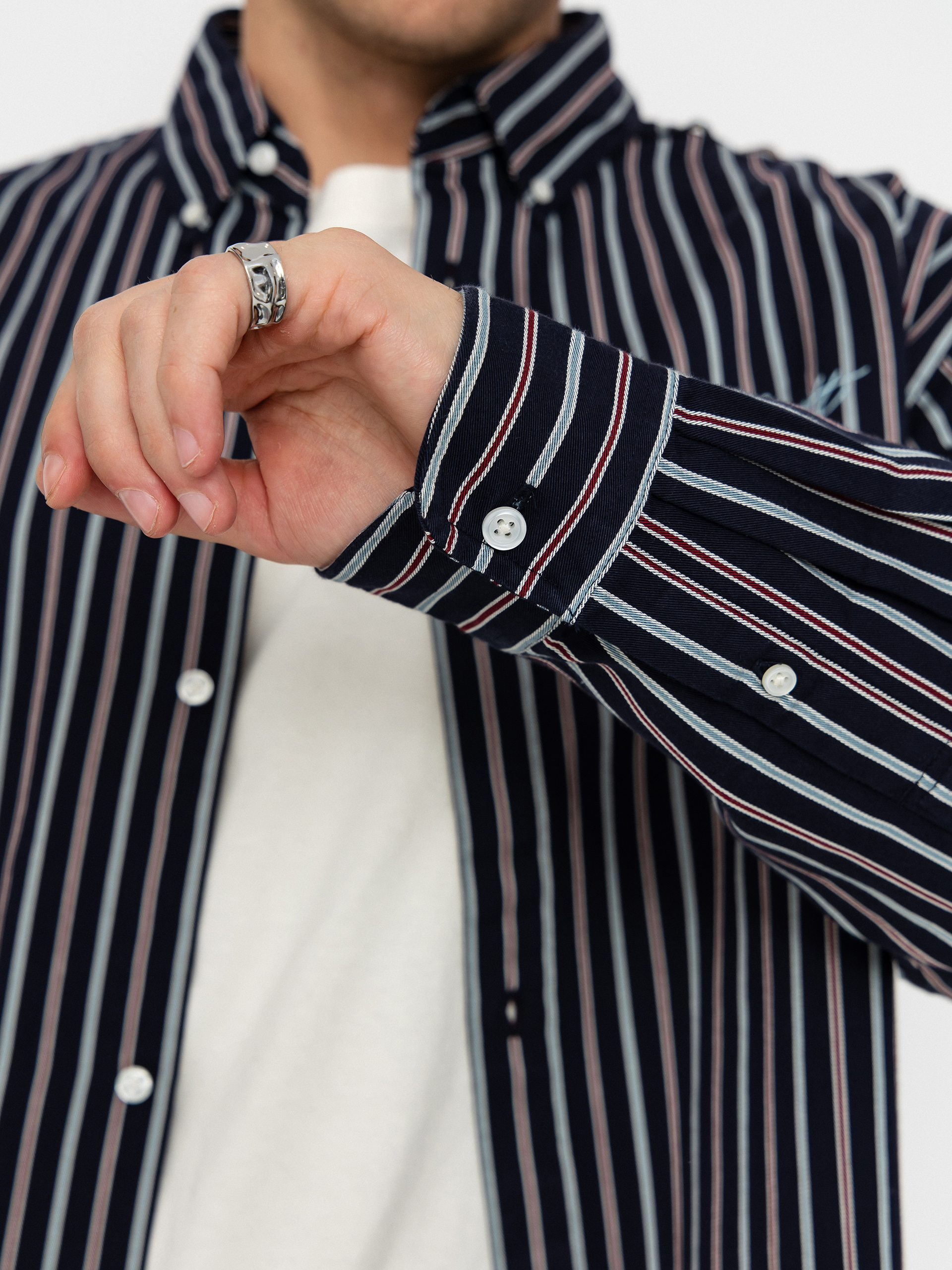 Carhartt WIP Shirt Palance (palance stripe/dark navy)