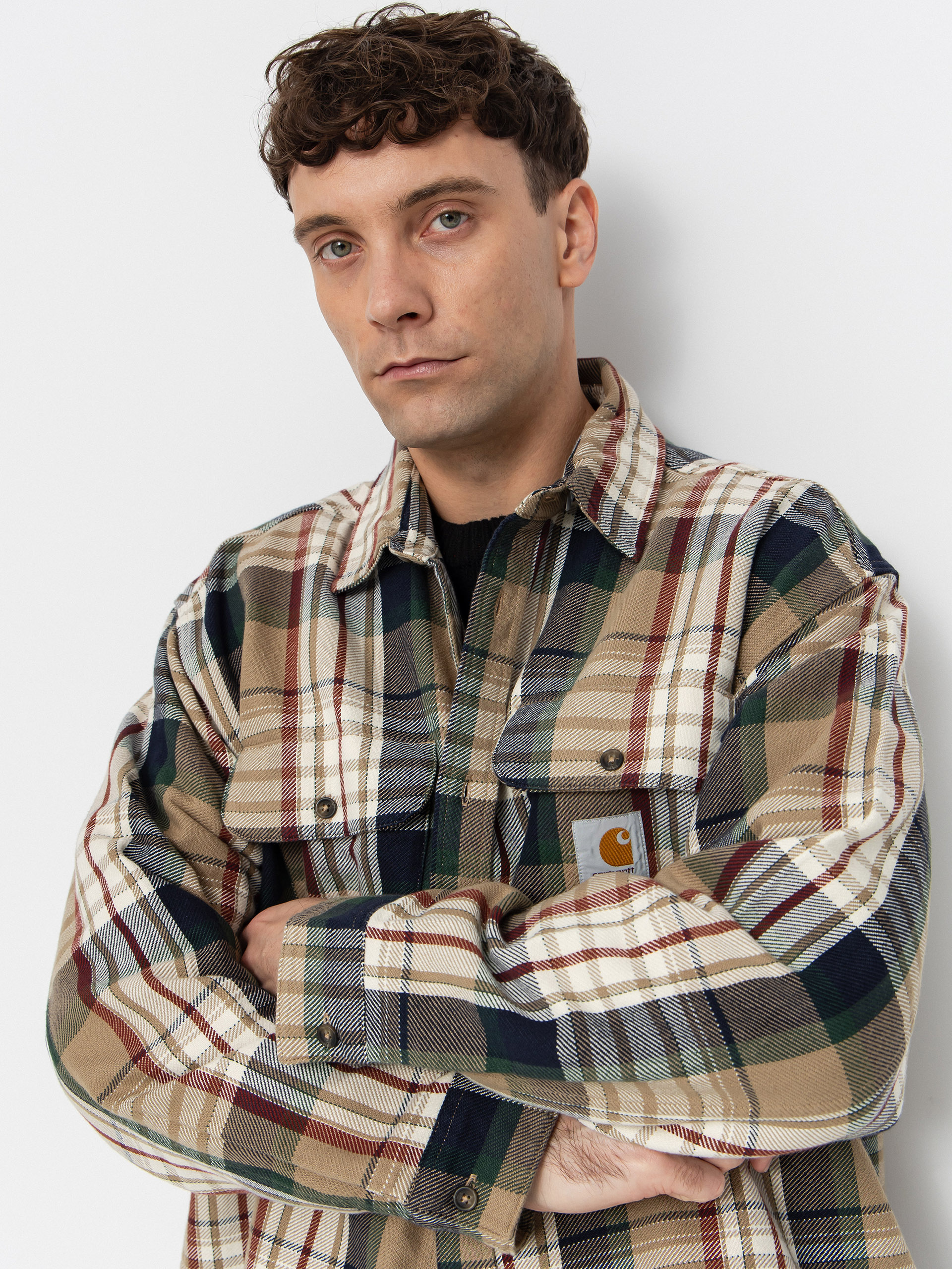 Carhartt WIP Tamblyn Shirt (tamblyn check/leather)