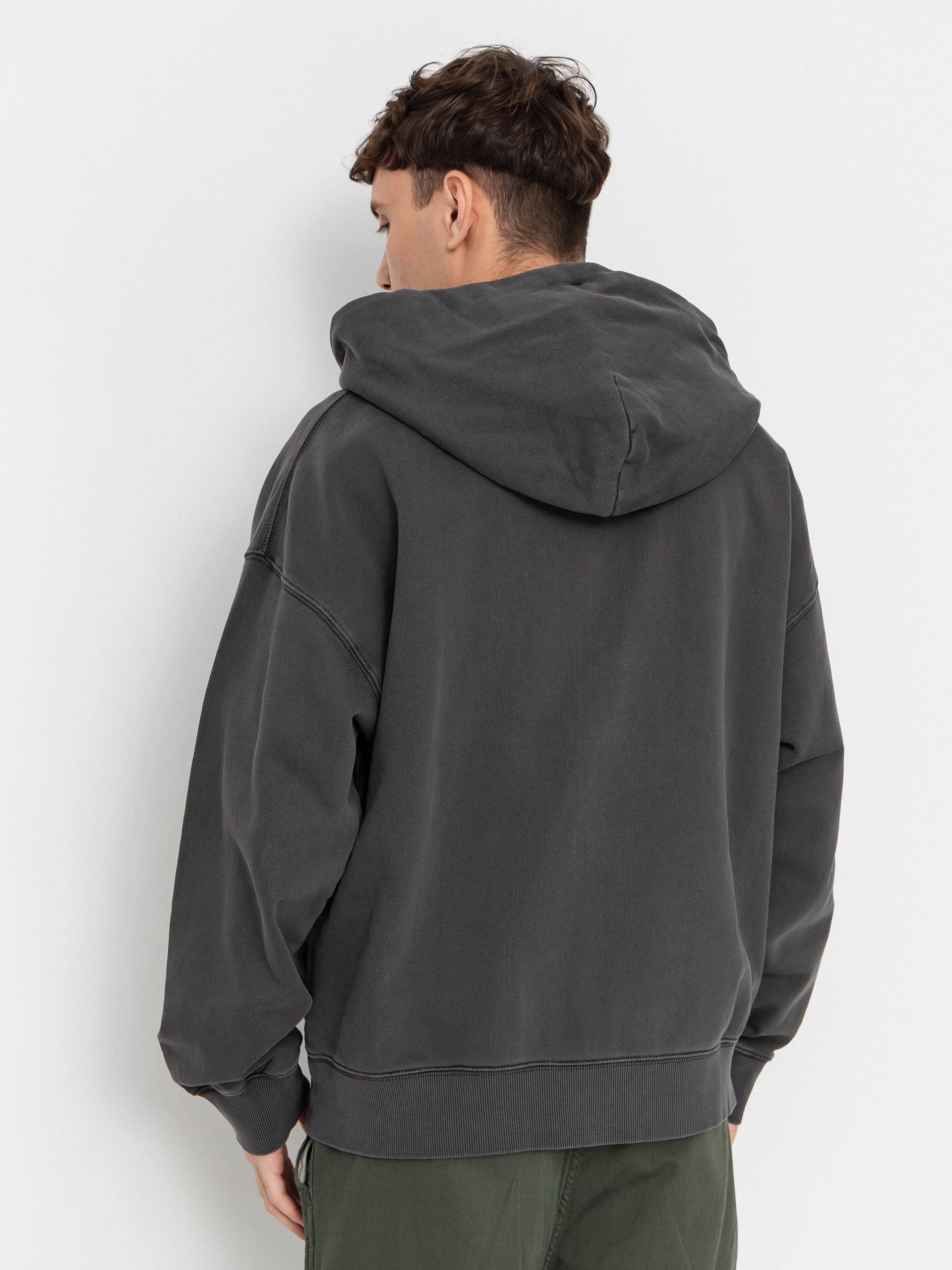 Carhartt WIP Hoodie Benton ZHD (graphite/garment dyed)