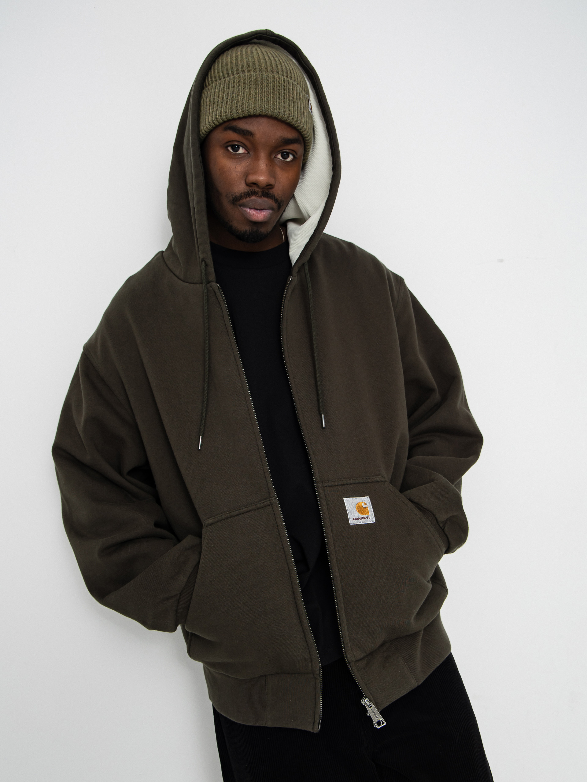Carhartt WIP Jacket Active (olive/stone washed)