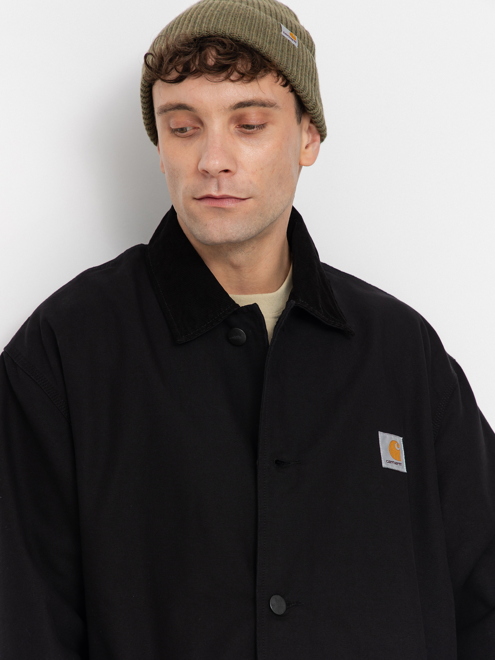 Carhartt WIP Coat Webster Coat (black/black/rinsed)