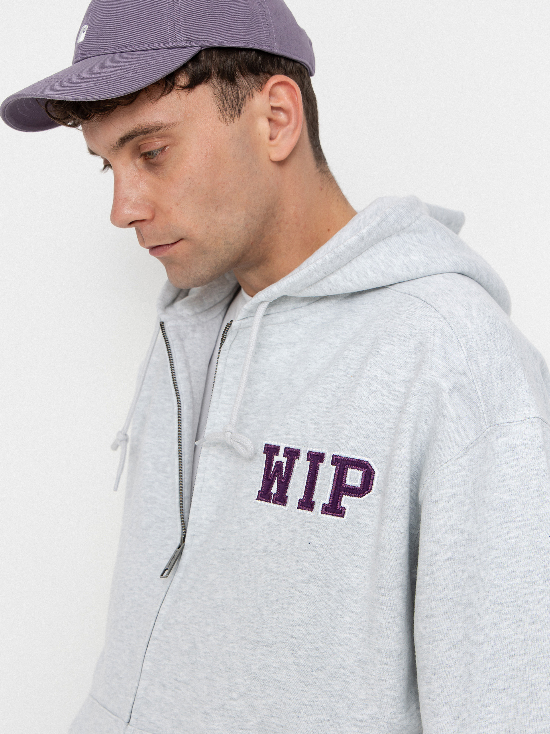 Carhartt WIP Hoodie Mini Wip ZHD (ash heather/stone washed)