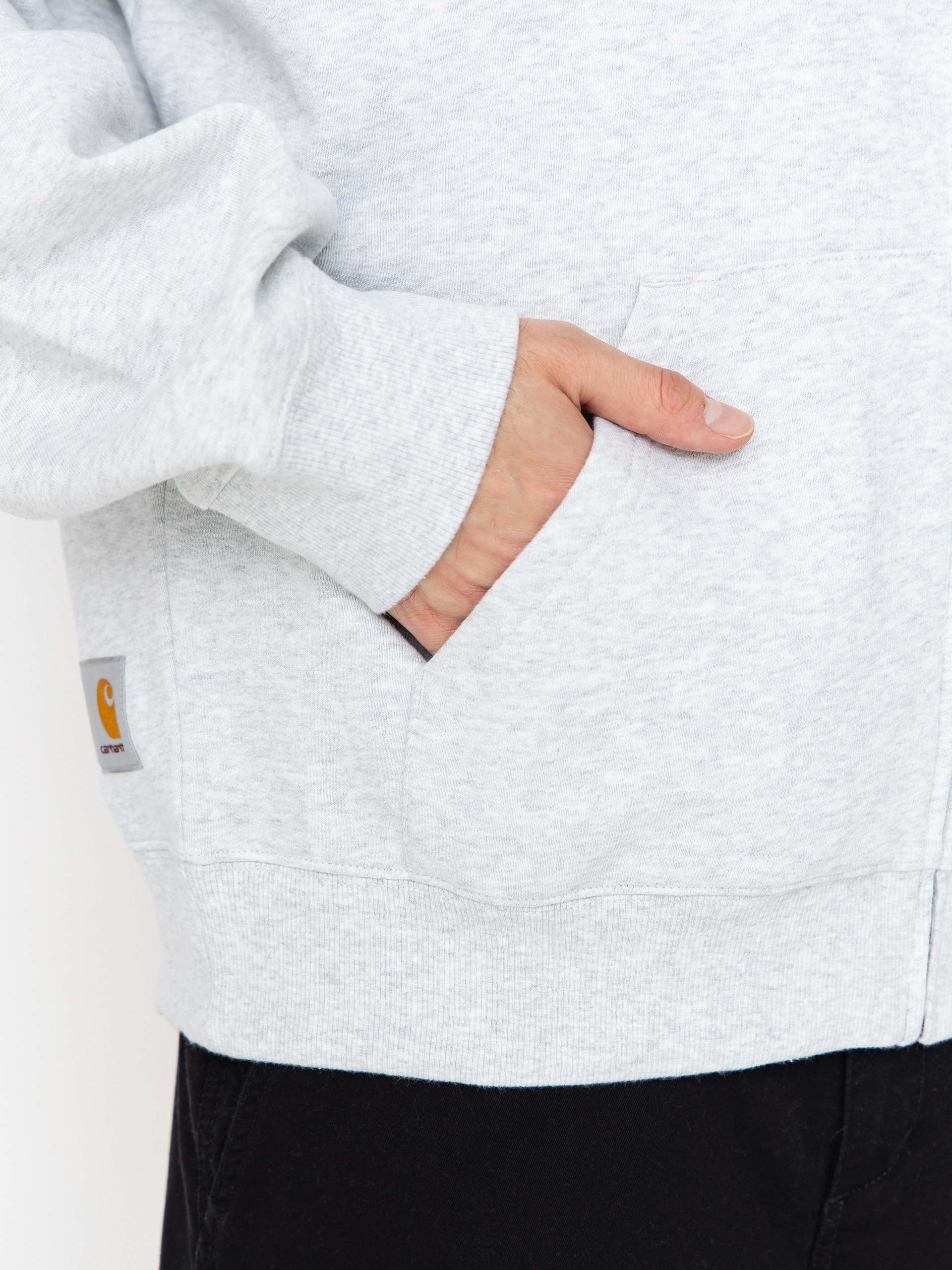 Carhartt WIP Hoodie Mini Wip ZHD (ash heather/stone washed)