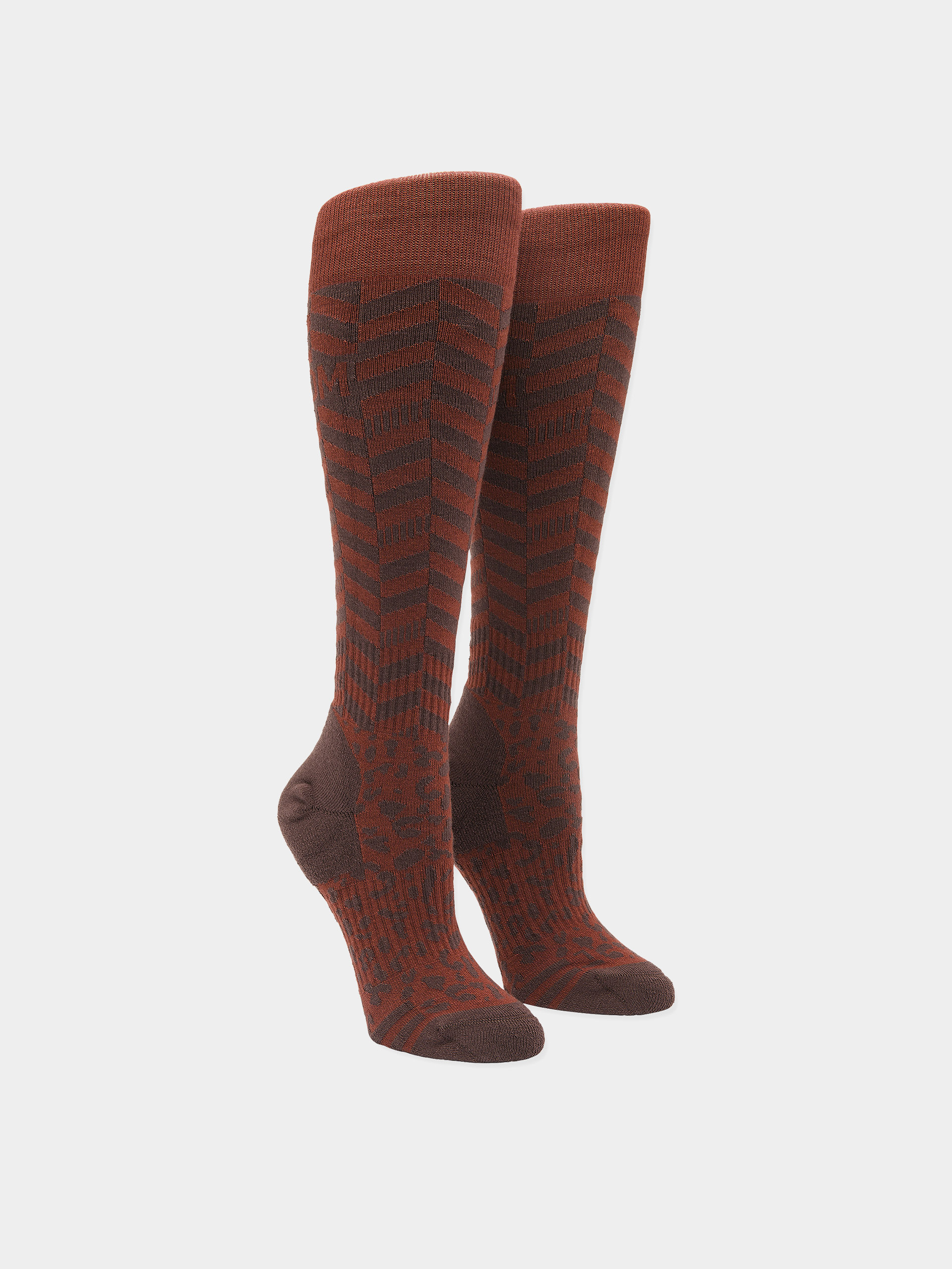 Volcom Socken Cheetah Chev Otc Wmn (henna)