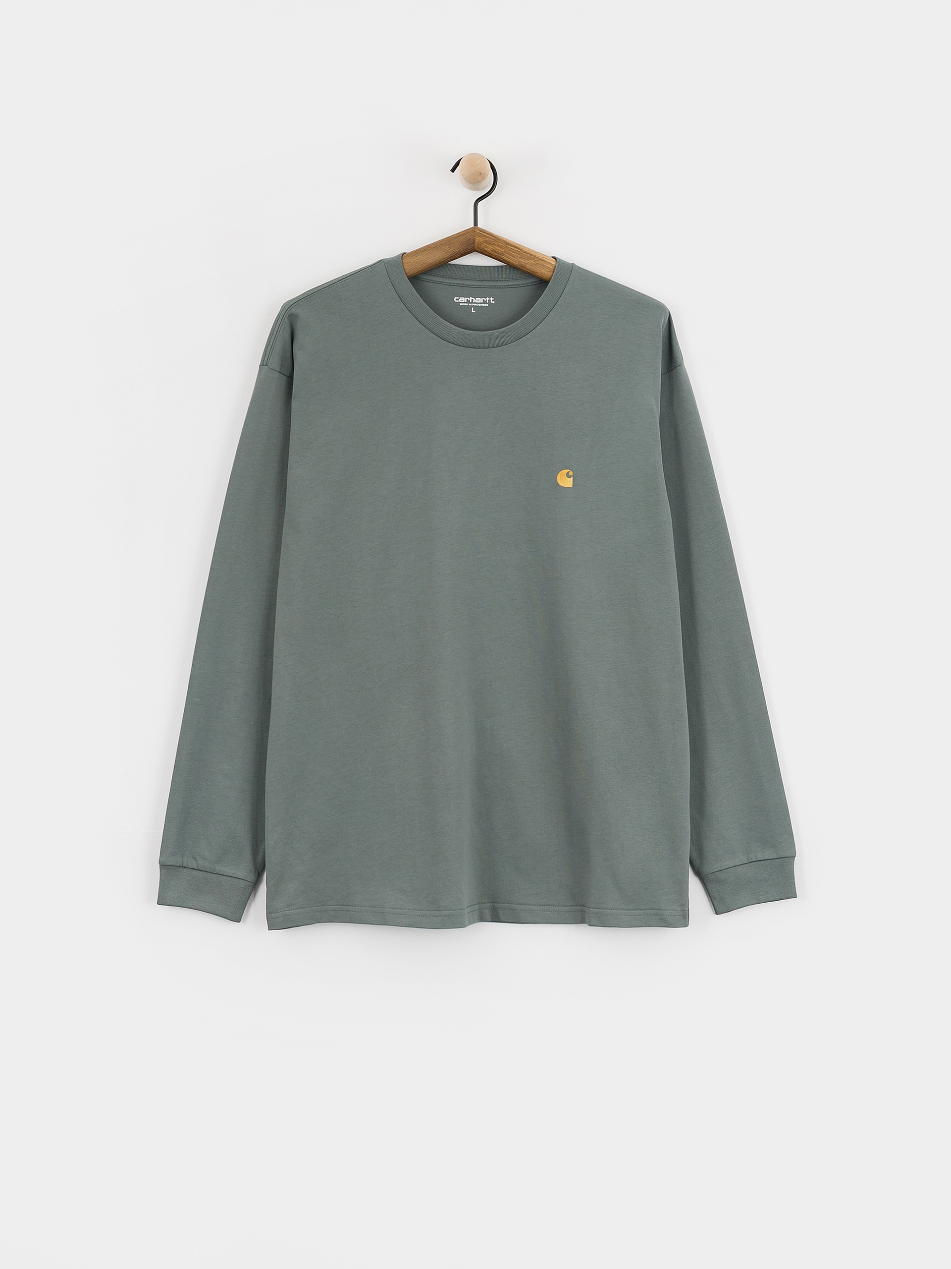 Carhartt WIP Chase Longsleeve (velvet green/gold)