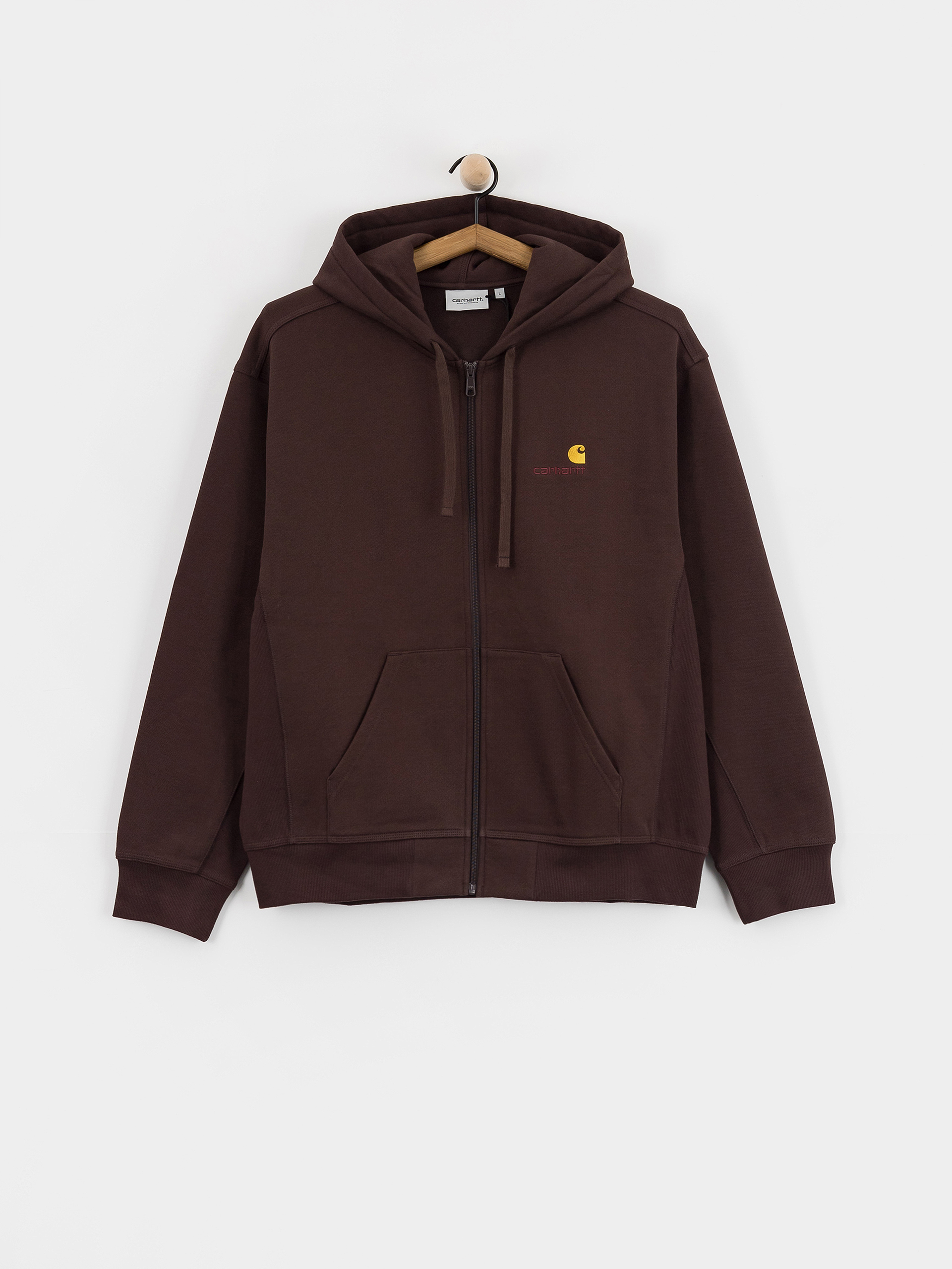 Carhartt WIP Hoodie American Script ZHD (palisander)