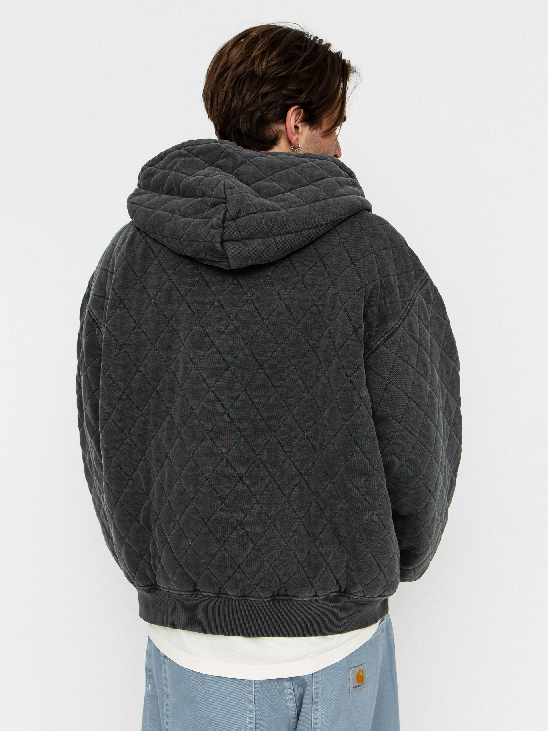 Carhartt WIP Vista Quilted ZHD Jacke (black/garment dyed)