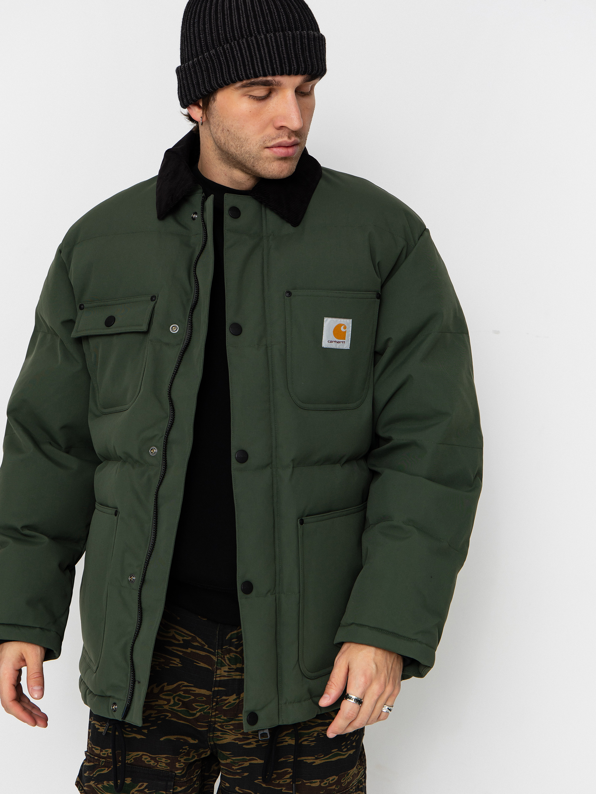 Carhartt WIP Jacket Rayler - green (opuntia/black)