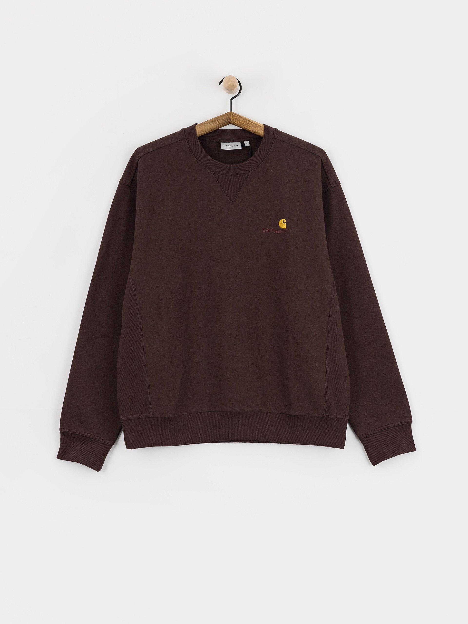 Carhartt WIP Sweatshirt American Script (palisander)