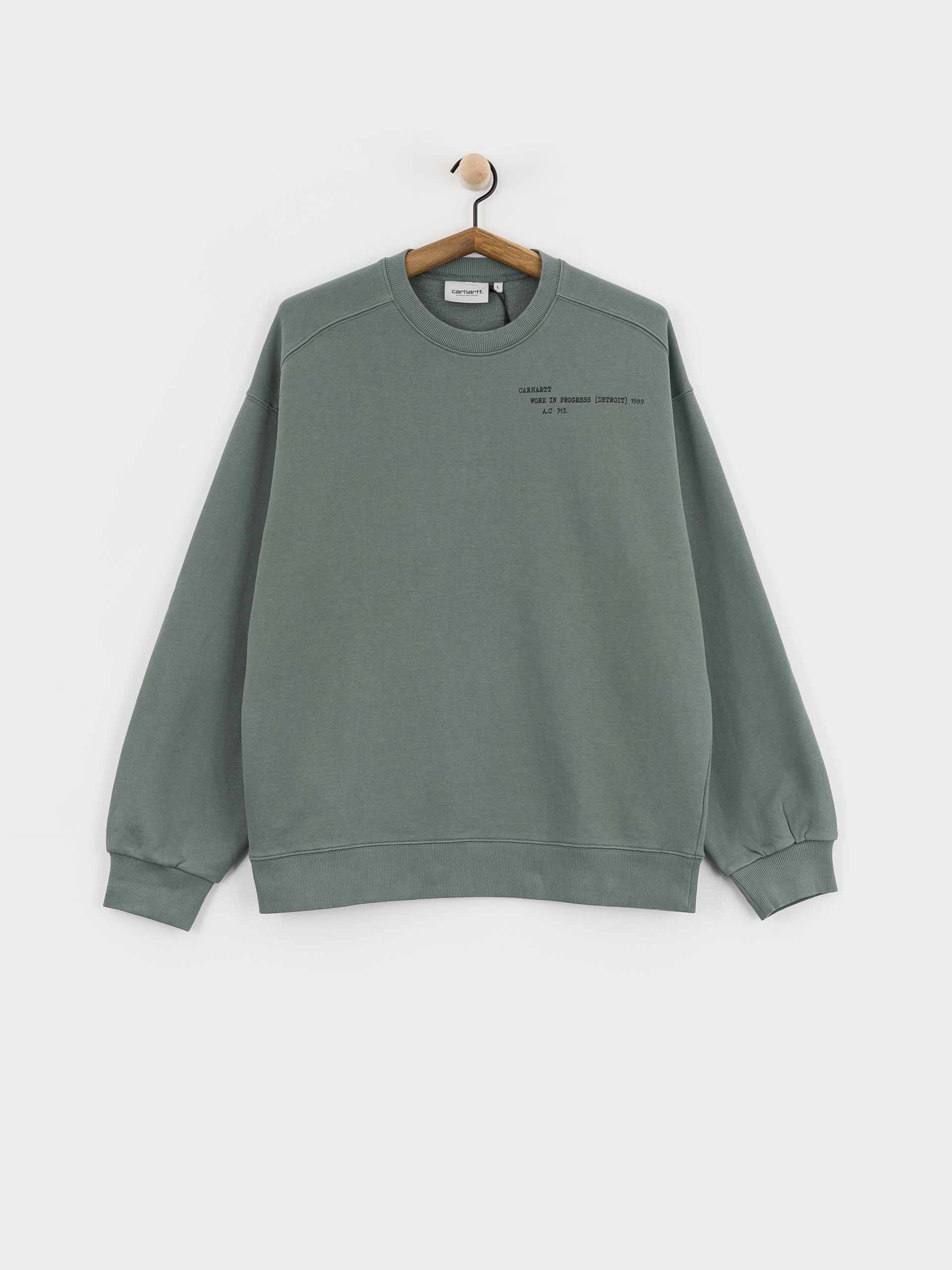 Carhartt WIP Sweatshirt Punched (velvet green)
