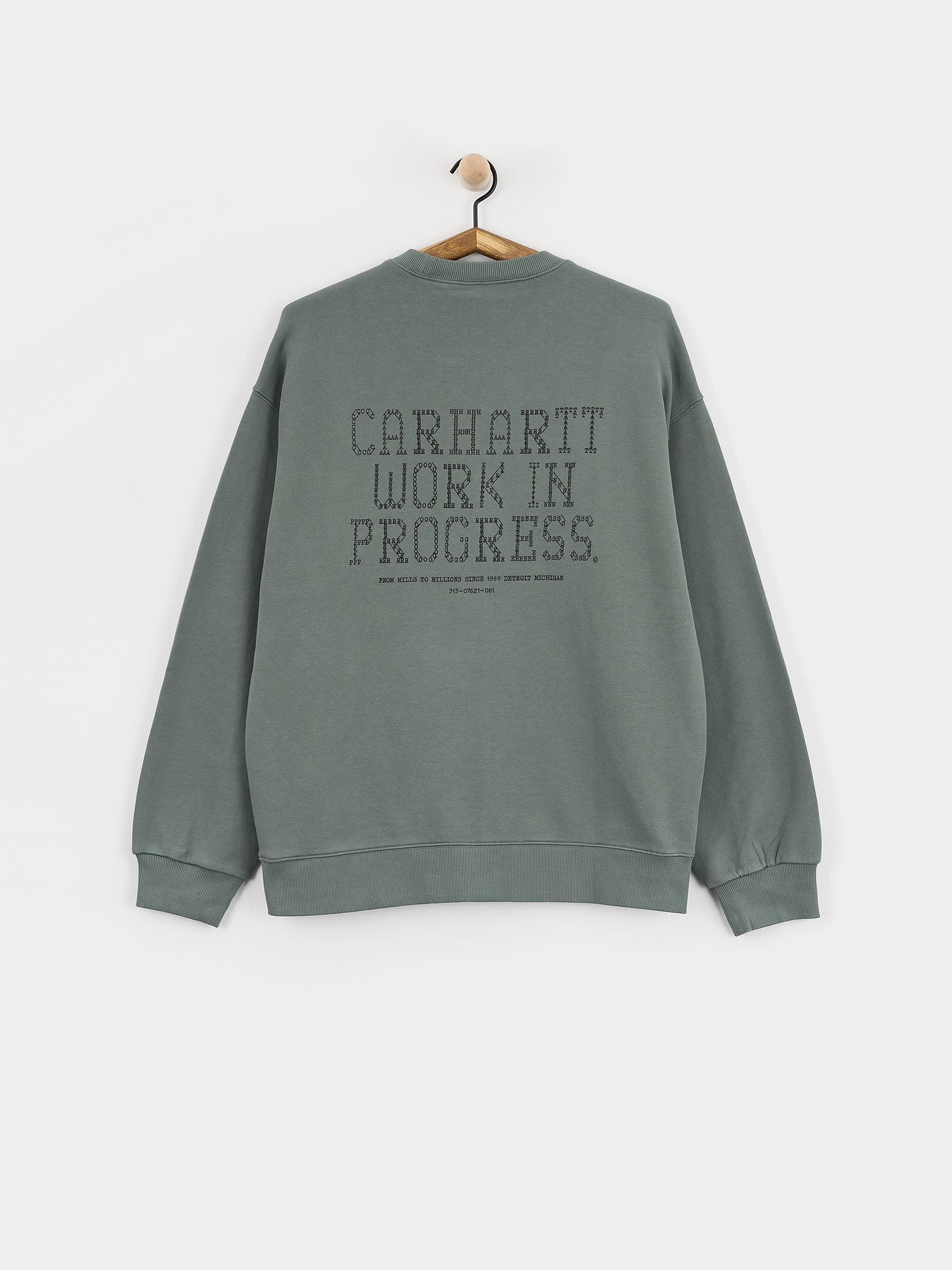 Carhartt WIP Sweatshirt Punched (velvet green)