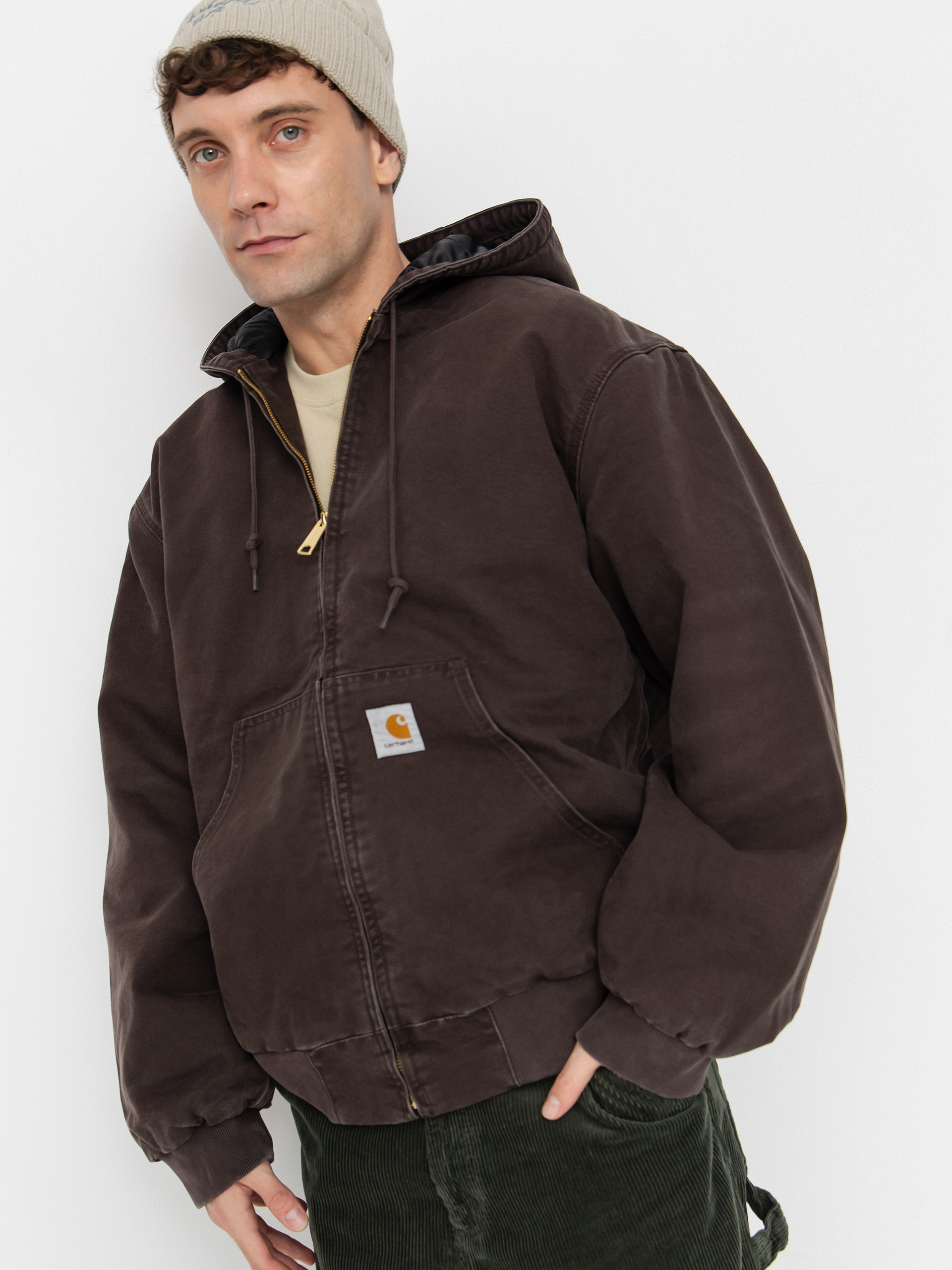 Carhartt WIP Jacke OG Active (tobacco/stone canvas)