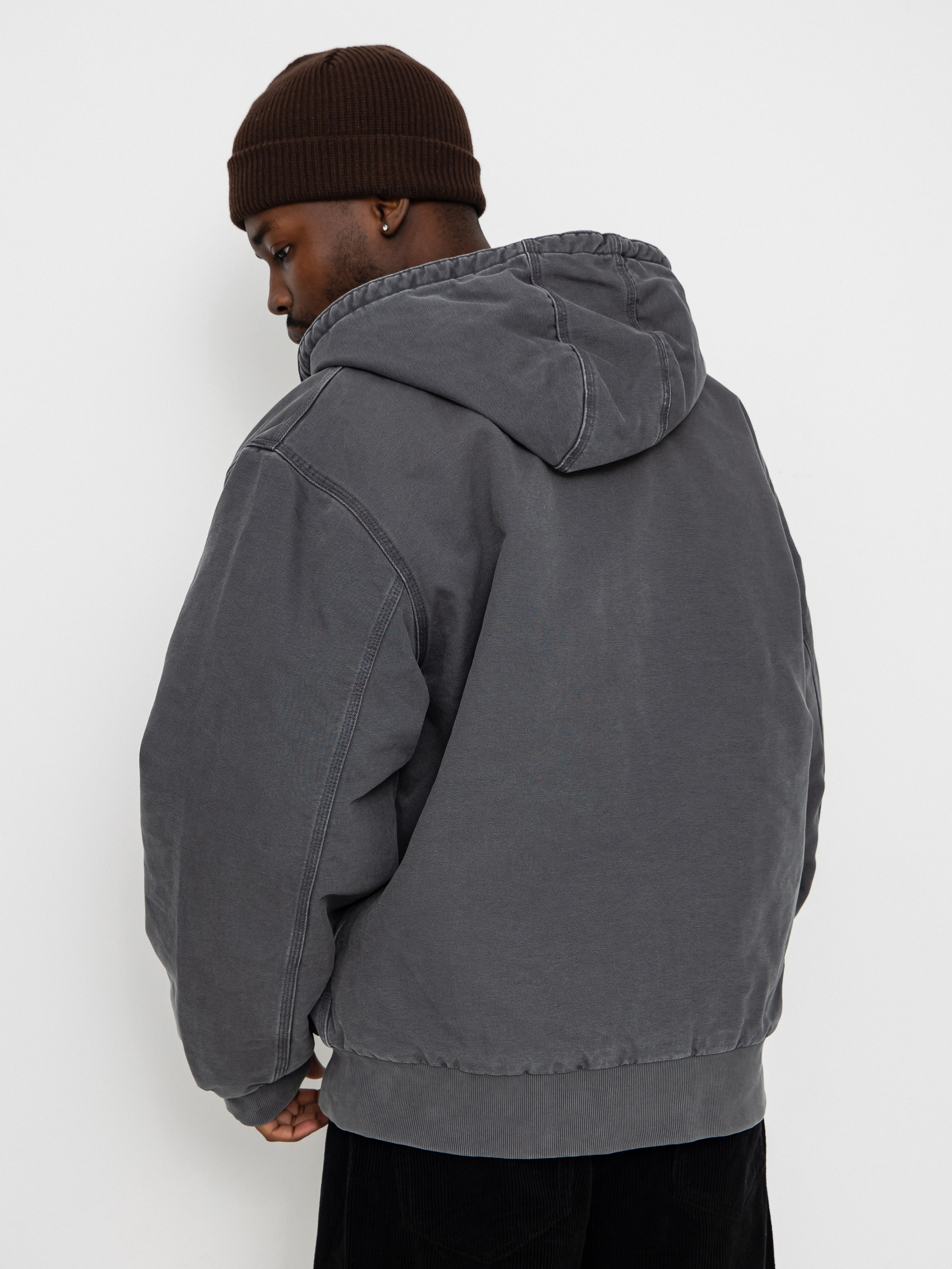 Carhartt WIP Jacket OG Active - grey (graphite/stone canvas)