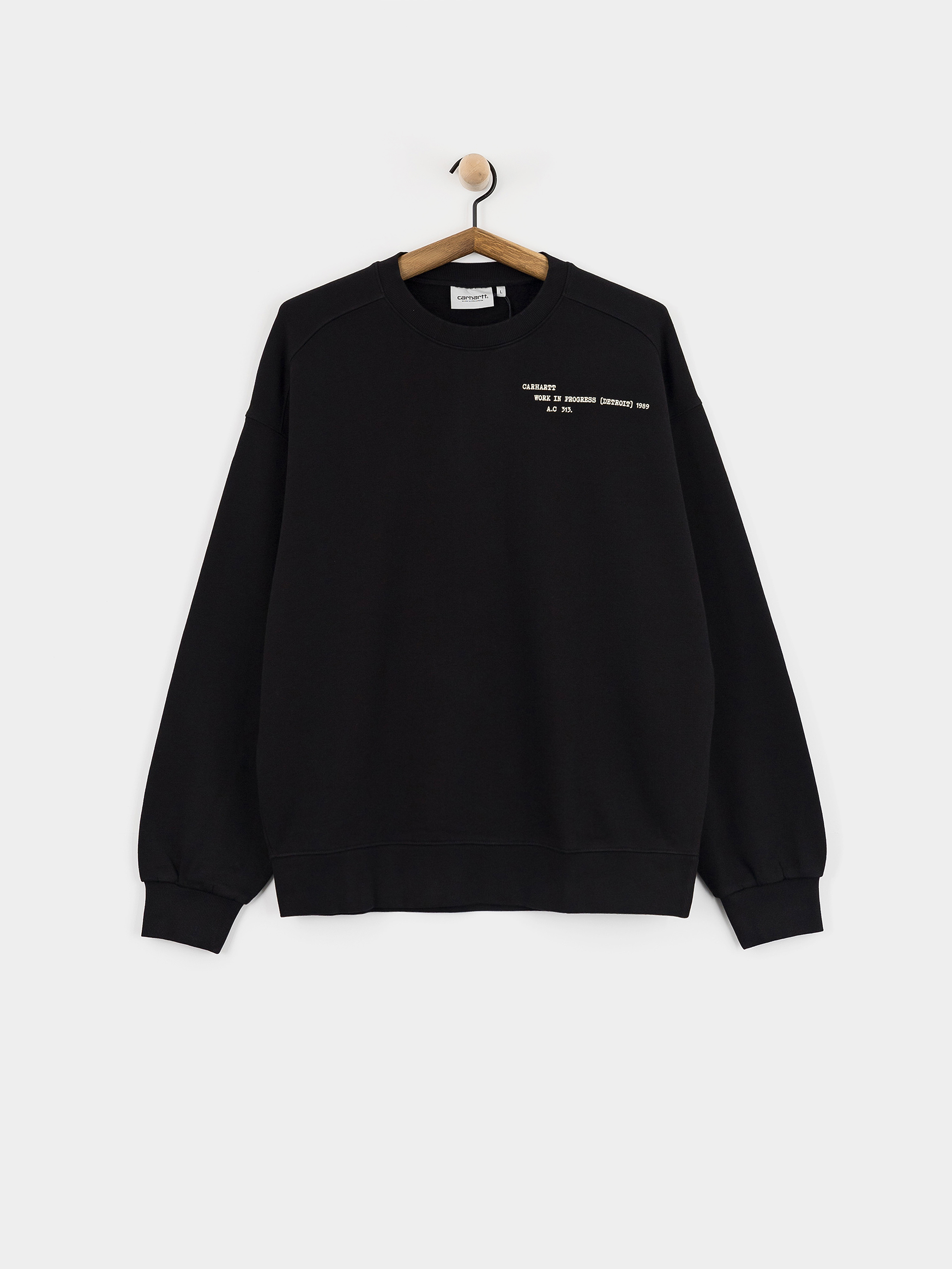 Carhartt WIP Sweatshirt Punched (black)