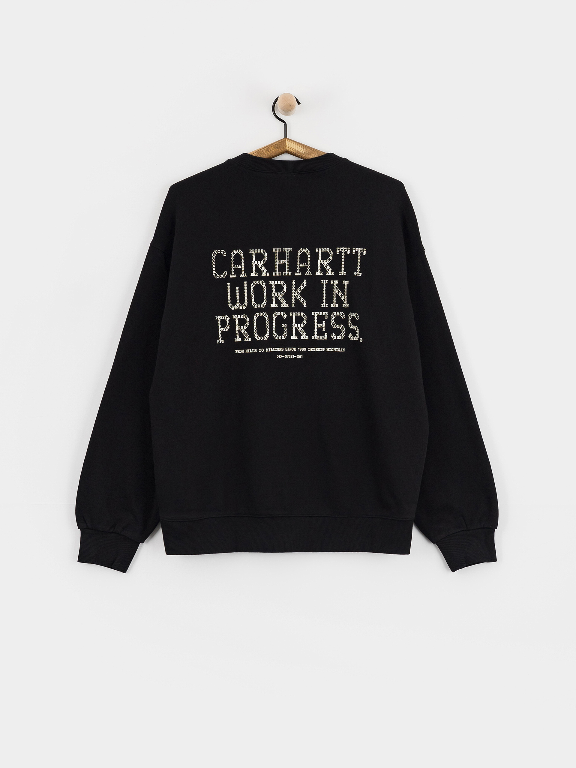 Carhartt WIP Sweatshirt Punched (black)