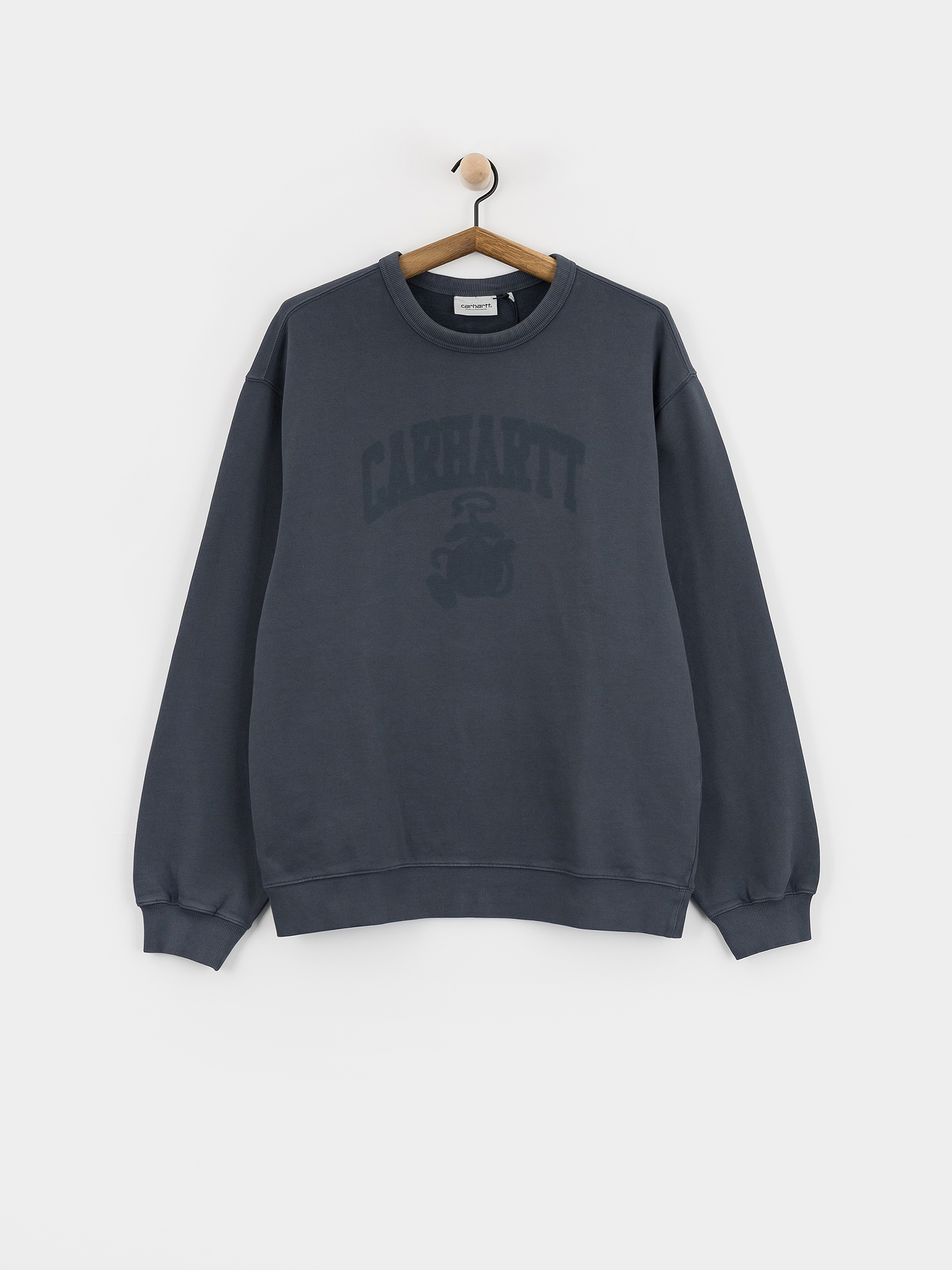 Carhartt WIP Sweatshirt Faded Pond Corps (deep night)