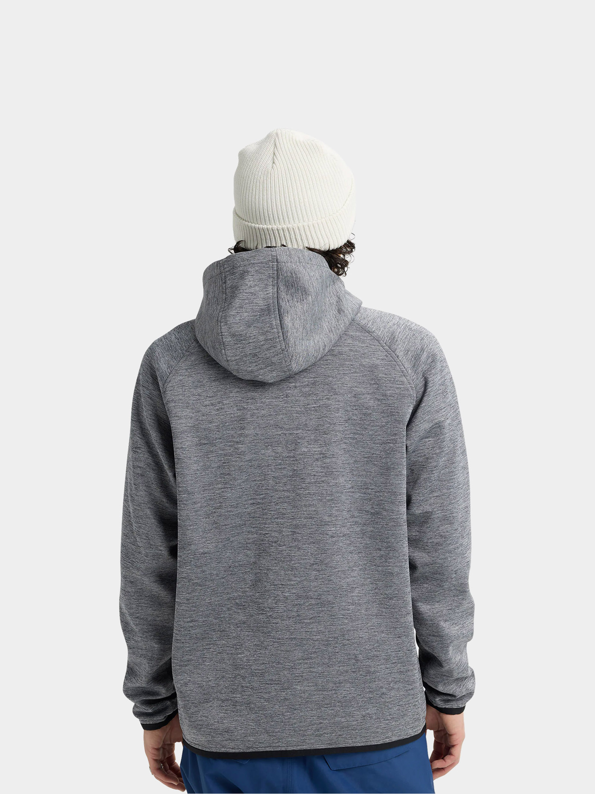 Mens Burton Active sweatshirt Crown ZHD (true black heather)