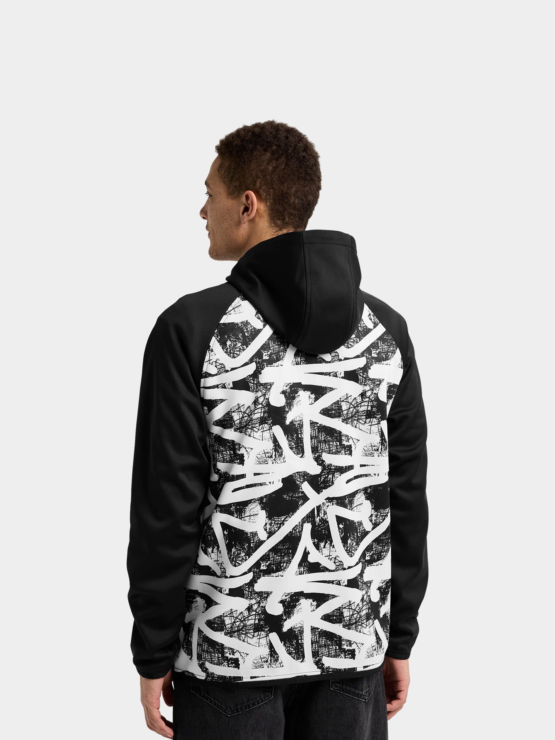 Herren Burton Aktives Sweatshirt Crown ZHD (city streets/true black)