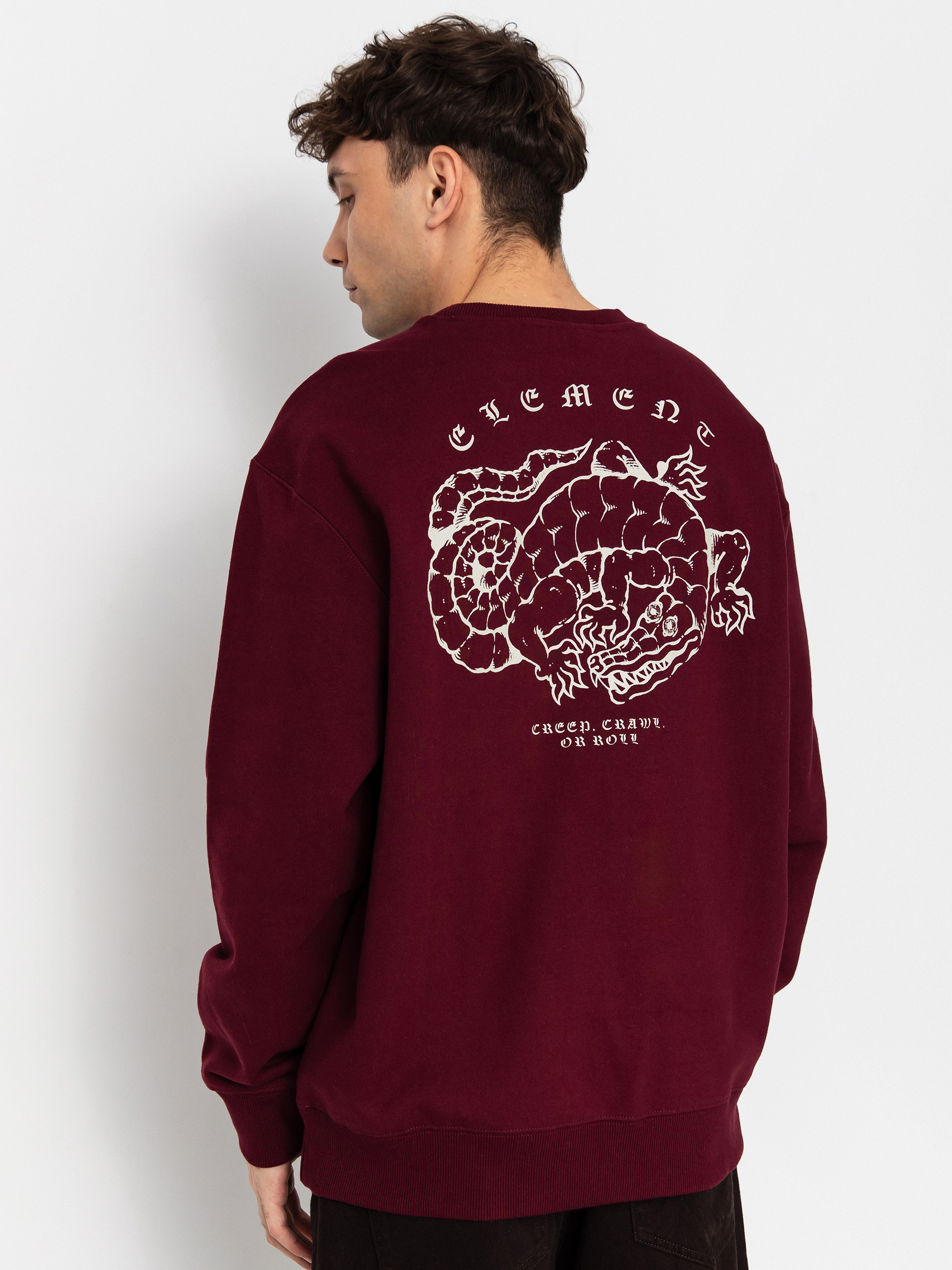 Element Sweatshirt Aligator Cr (zinfandel)