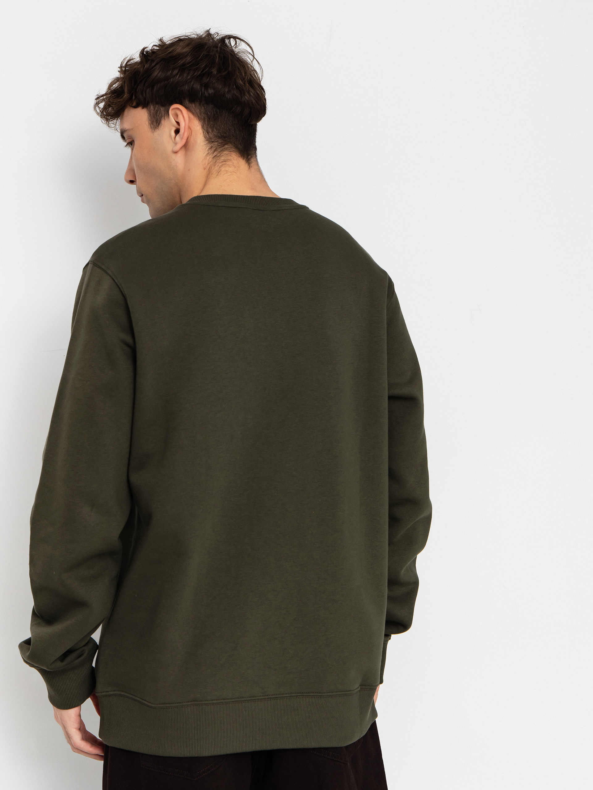 Element Icon Embroidery Cr Sweatshirt (forest night)