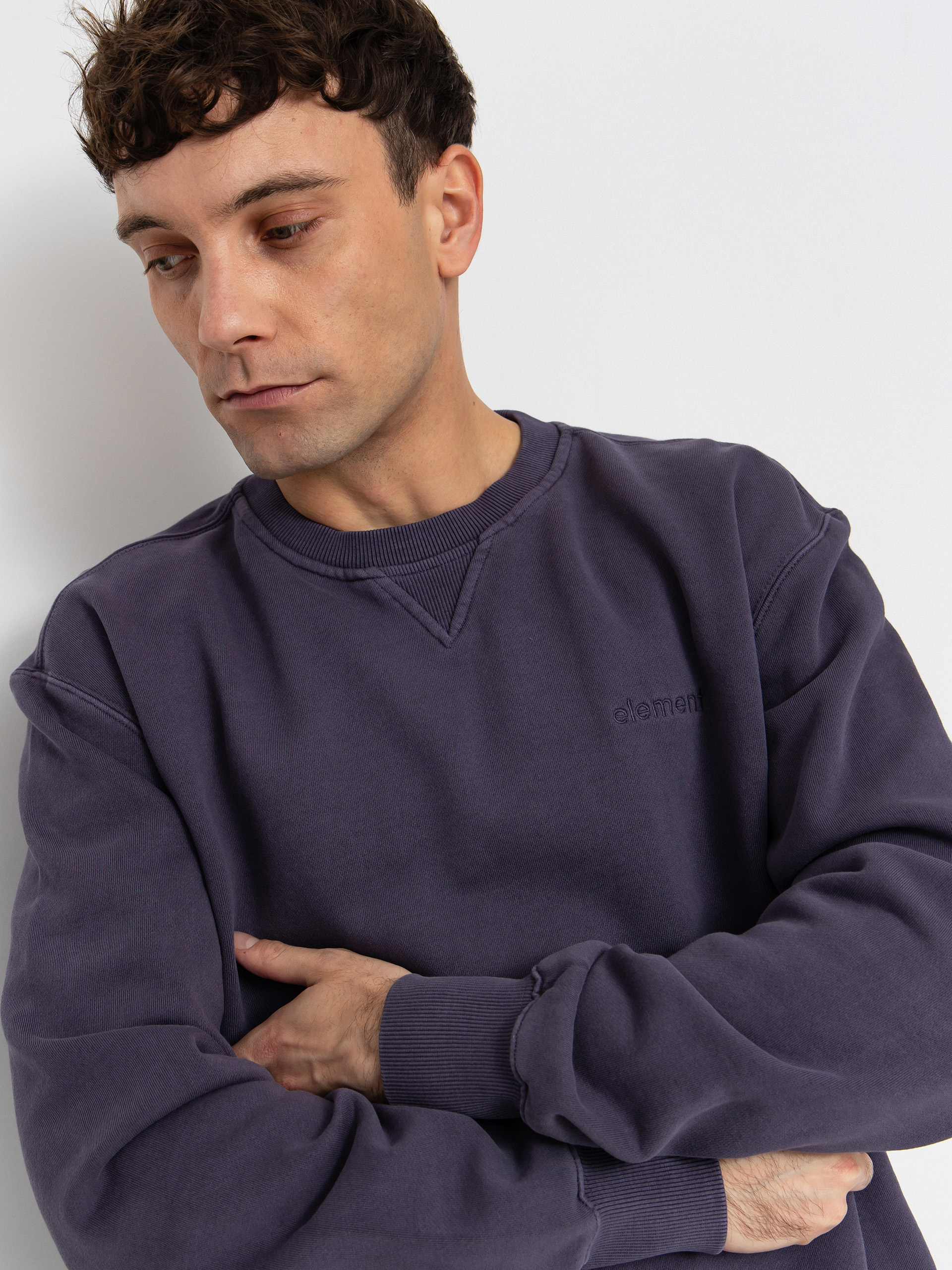 Element Lowcase Pigment Cr Sweatshirt (graystone)