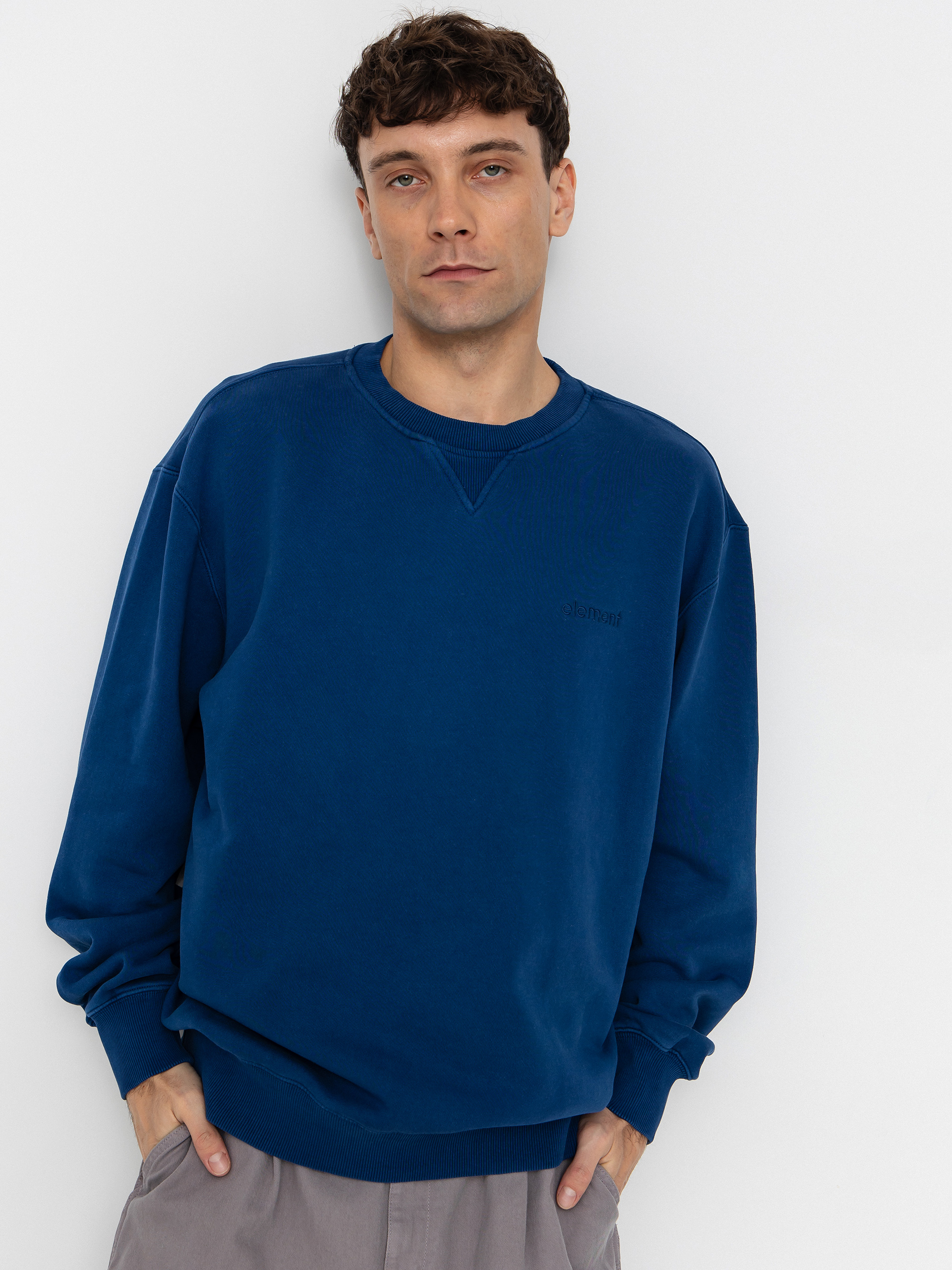 Element Sweatshirt Lowcase Pigment Cr (navy peony)