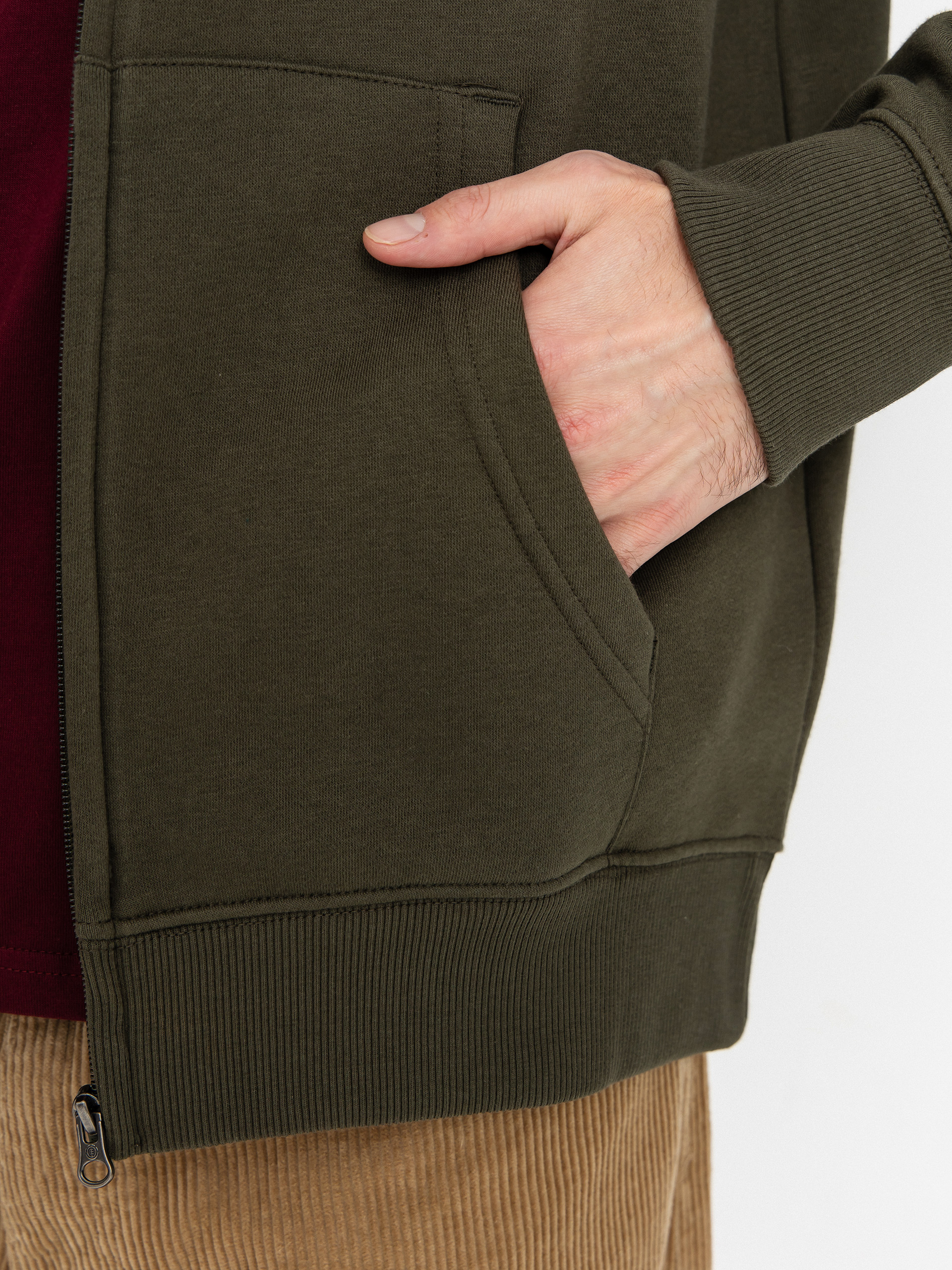 Element Icon Embroidery ZHD Hoodie (forest night)