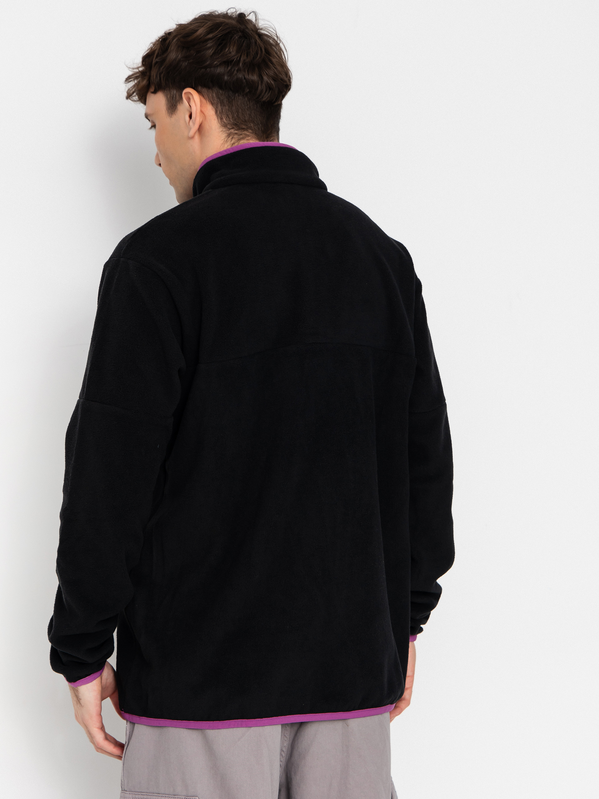 Mens Picture Arcca 1/4 Zip Fleece  (black)