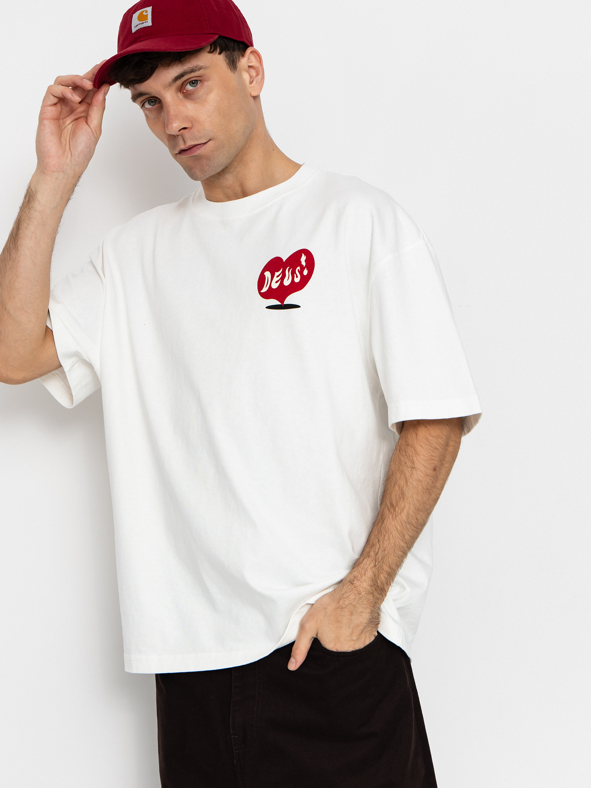 Deus Ex Machina T-Shirt Deep Cut (vintage white)