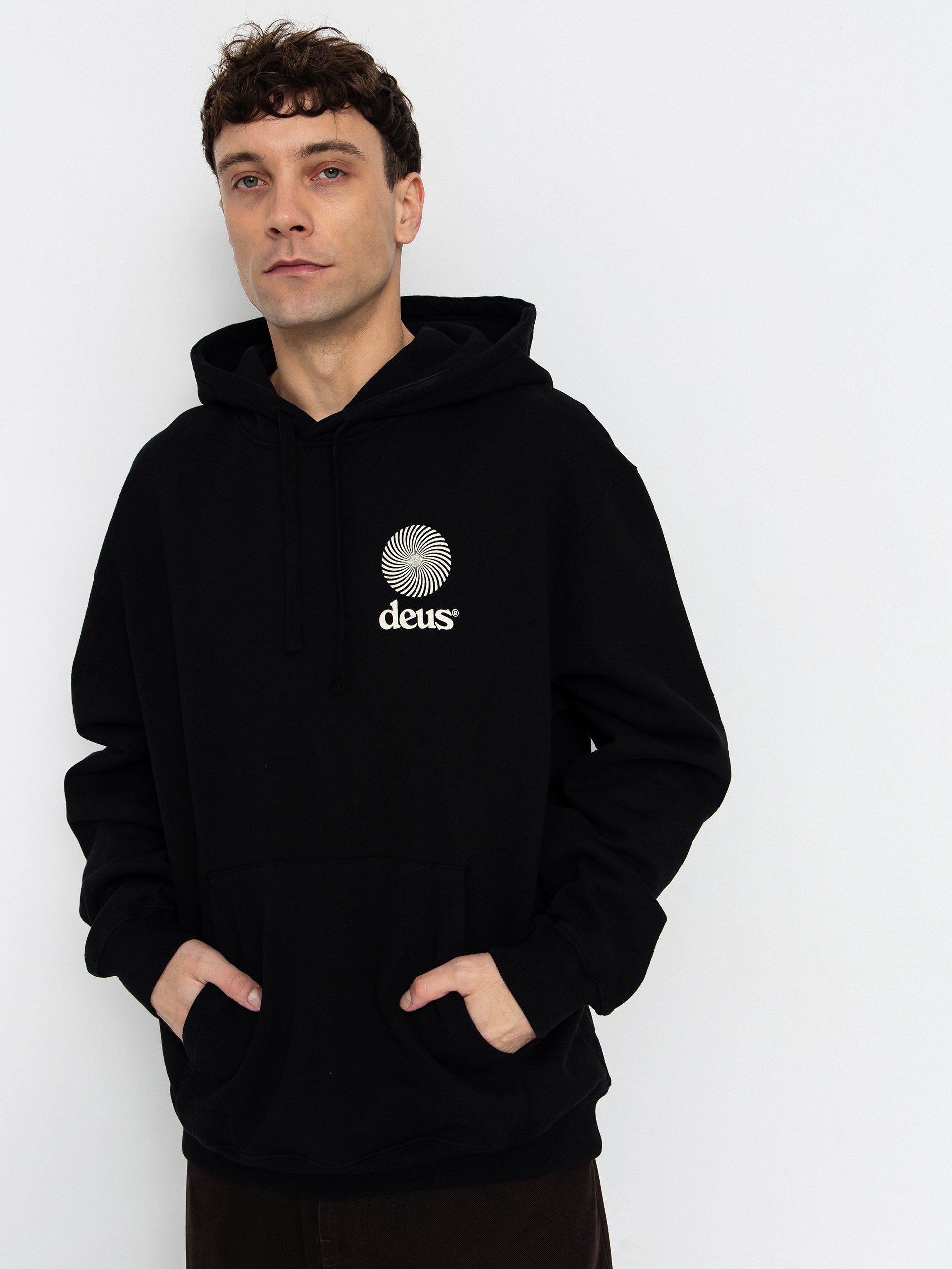 Deus Ex Machina Hoodie Strata HD - black (black)