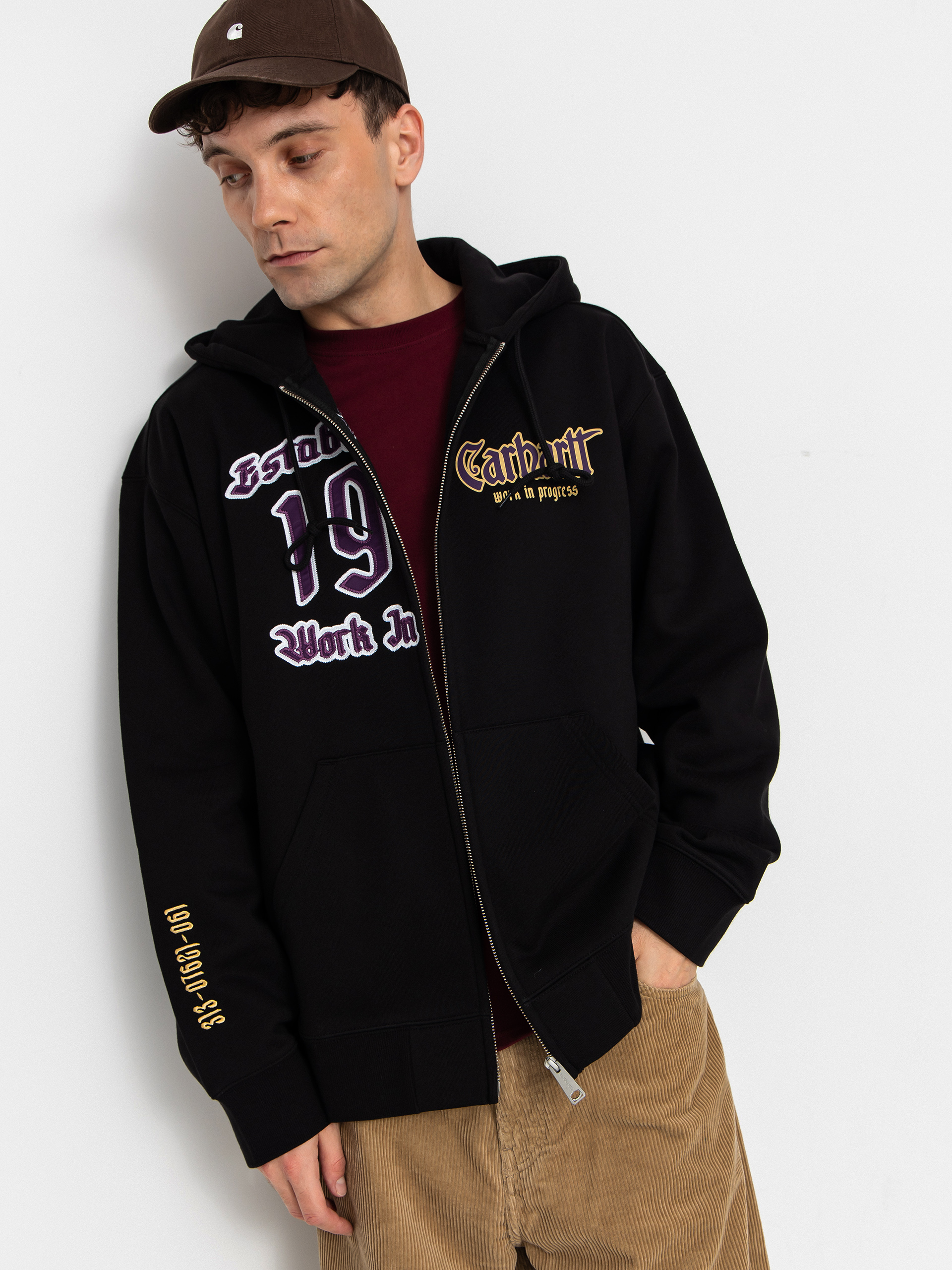 Carhartt WIP Dual ZHD Hoodie (black)