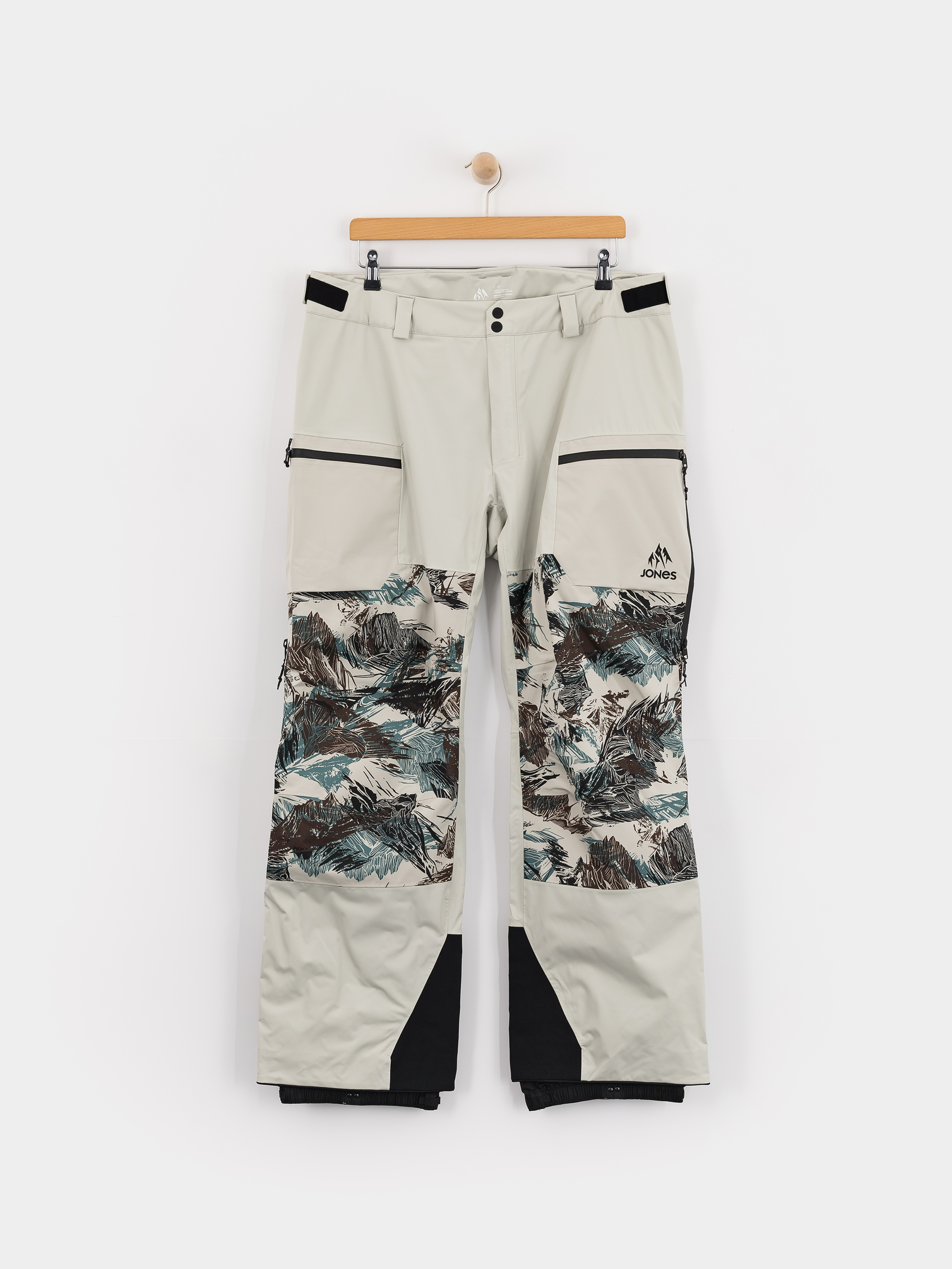 Herren Jones Snowboards Mtn Surf Rec Snowboard hose (smoke gray)