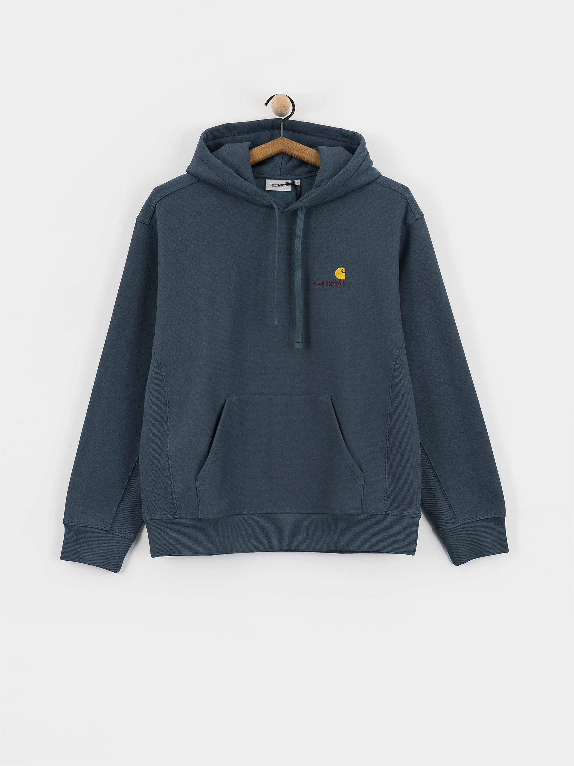 Carhartt WIP American Script HD Hoodie (office blue)