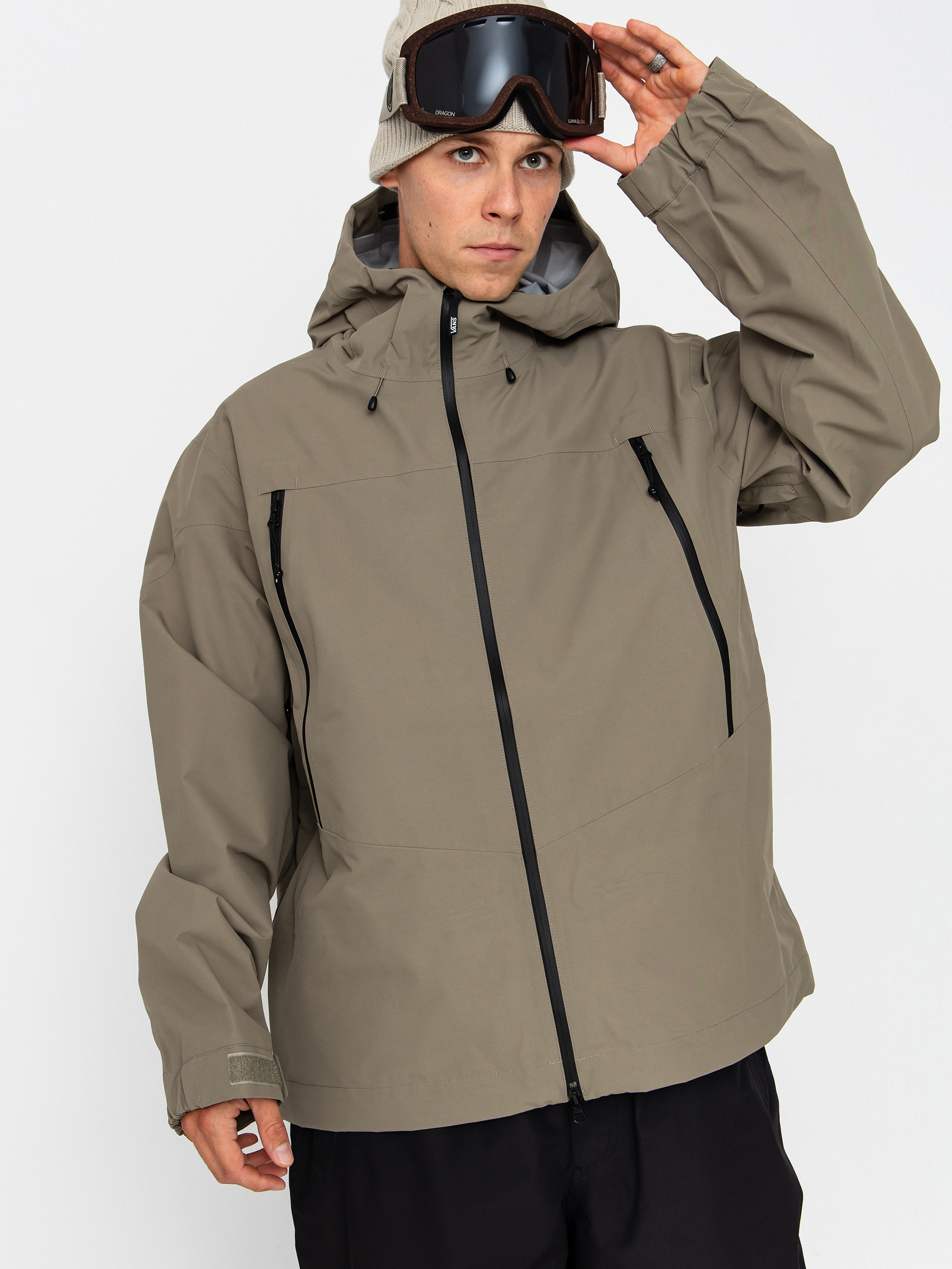 Mens Vans Hi Country 3L 2.0 Snowboard jacket (mountain essentials bungee cord)